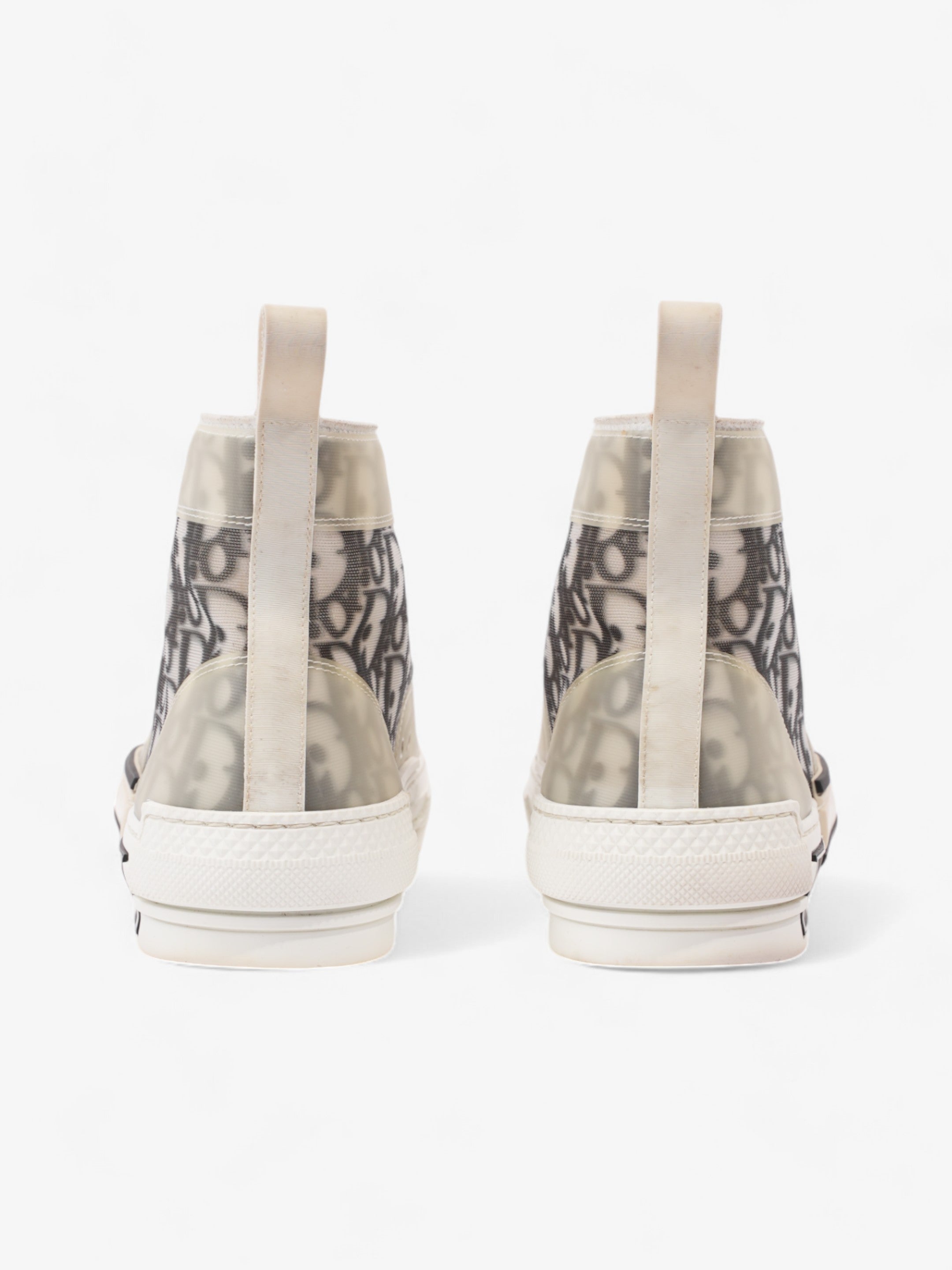 Christian Dior B23 High-tops Grey Oblique  / White Mesh EU 40 UK 7