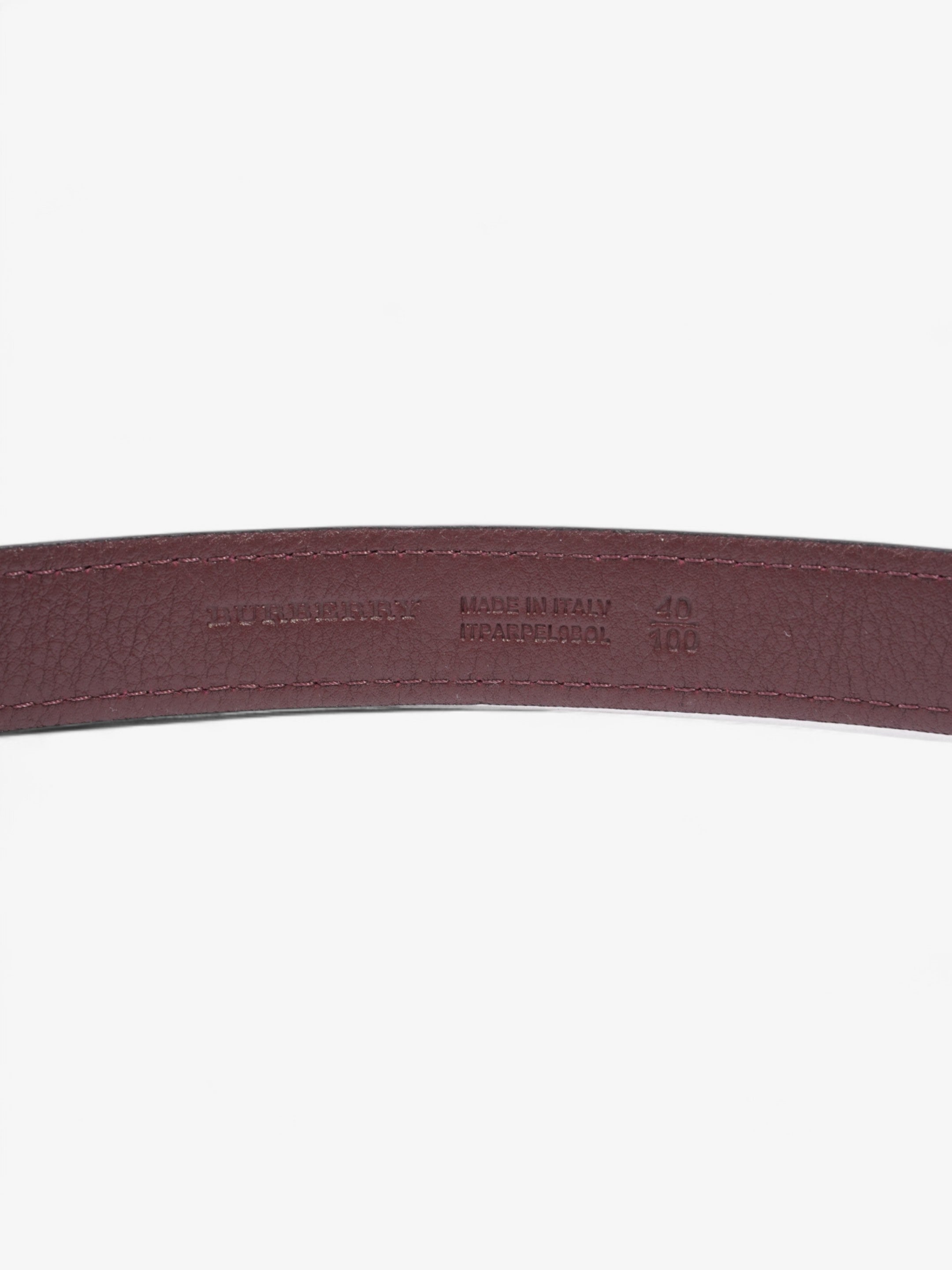 Burberry Belt Burberry Check 100cm 40"