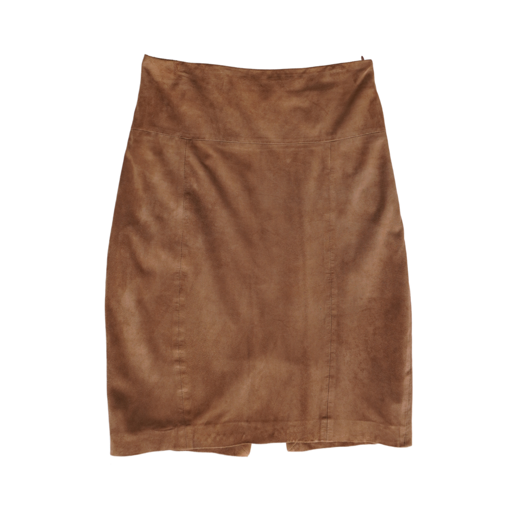 Eleventy Suede Pencil Skirt - Women's 44