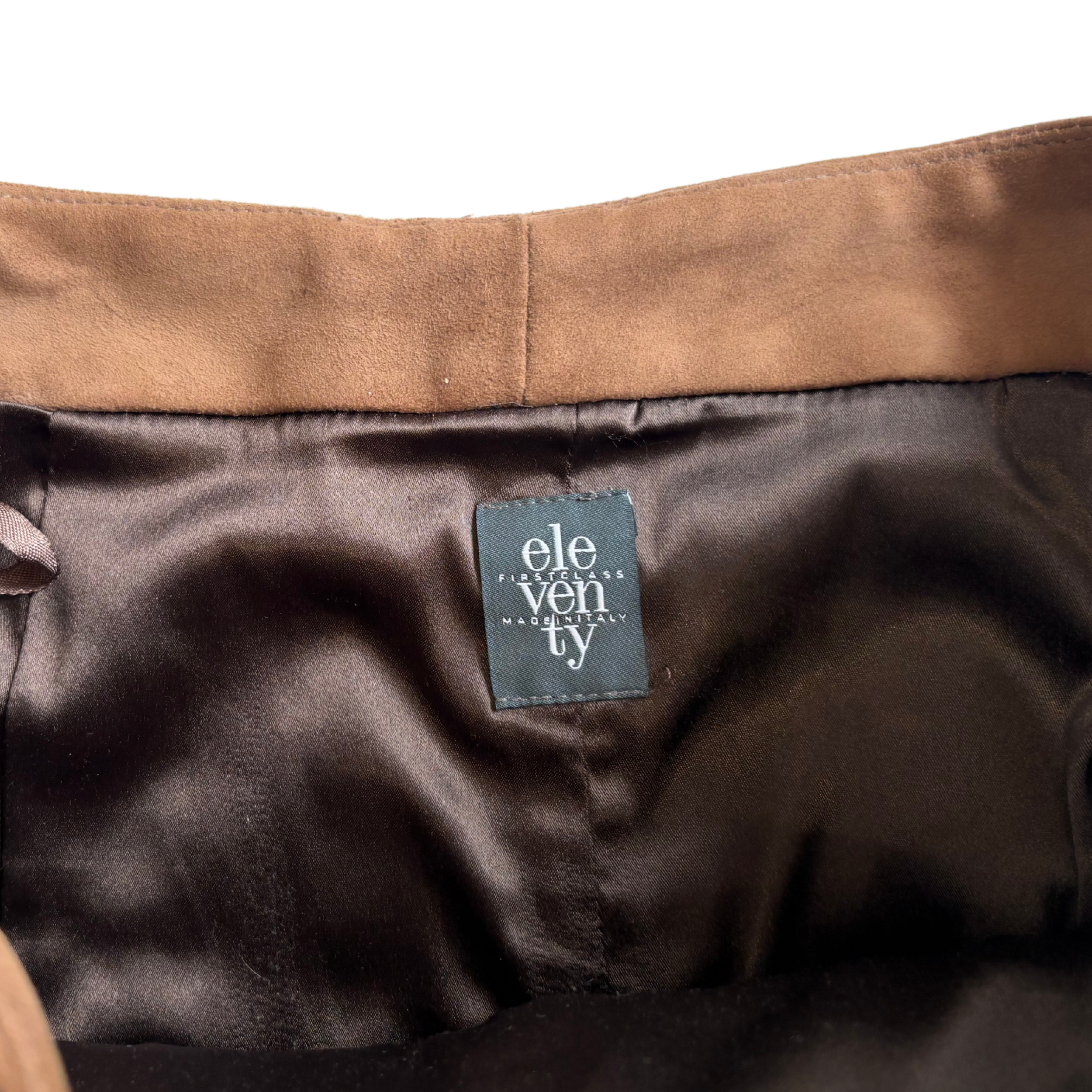 Eleventy Suede Pencil Skirt - Women's 44