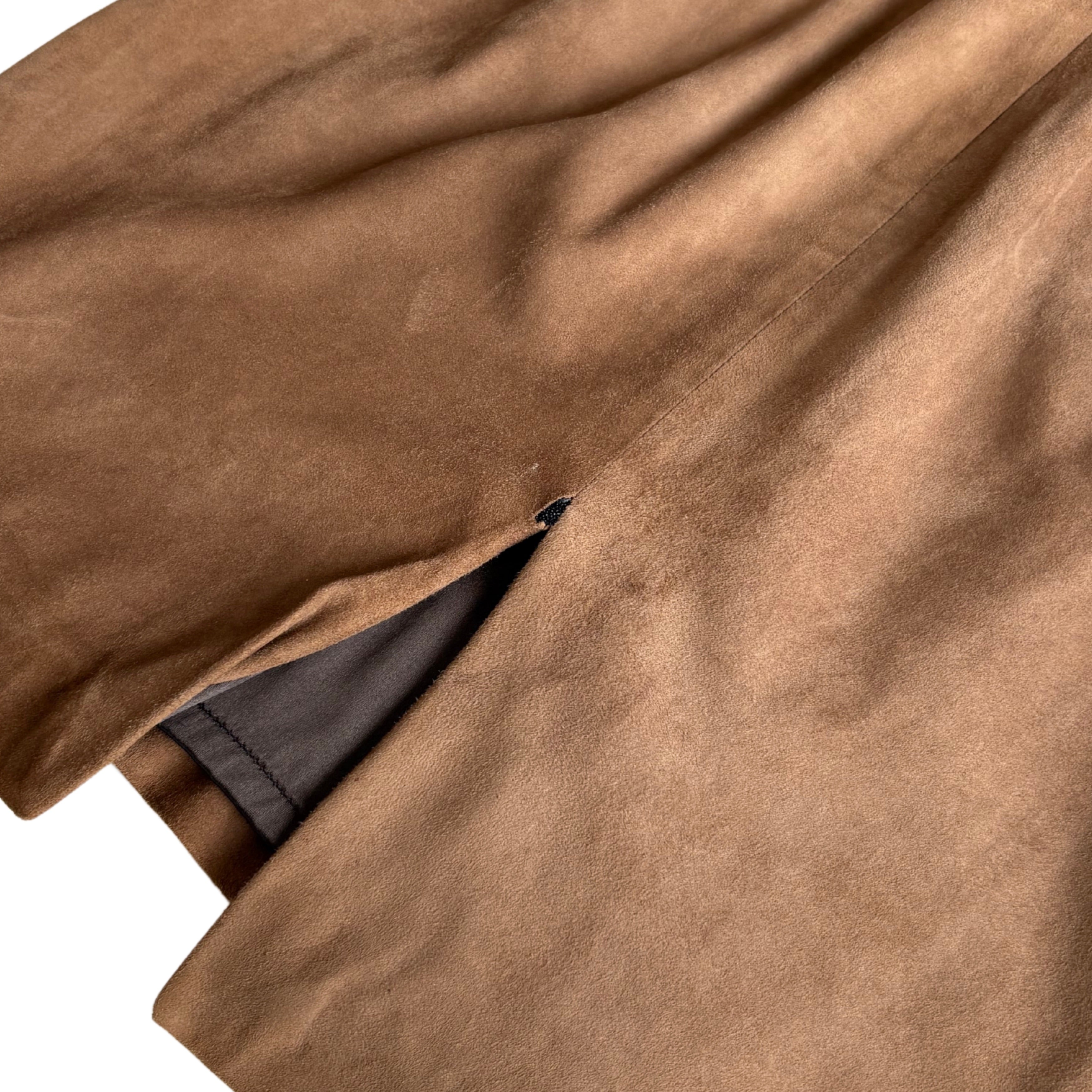 Eleventy Suede Pencil Skirt - Women's 44