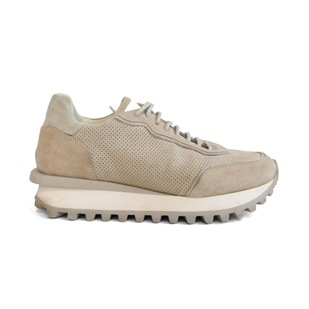 Eleventy Perforated Suede Sneakers - Men's 40