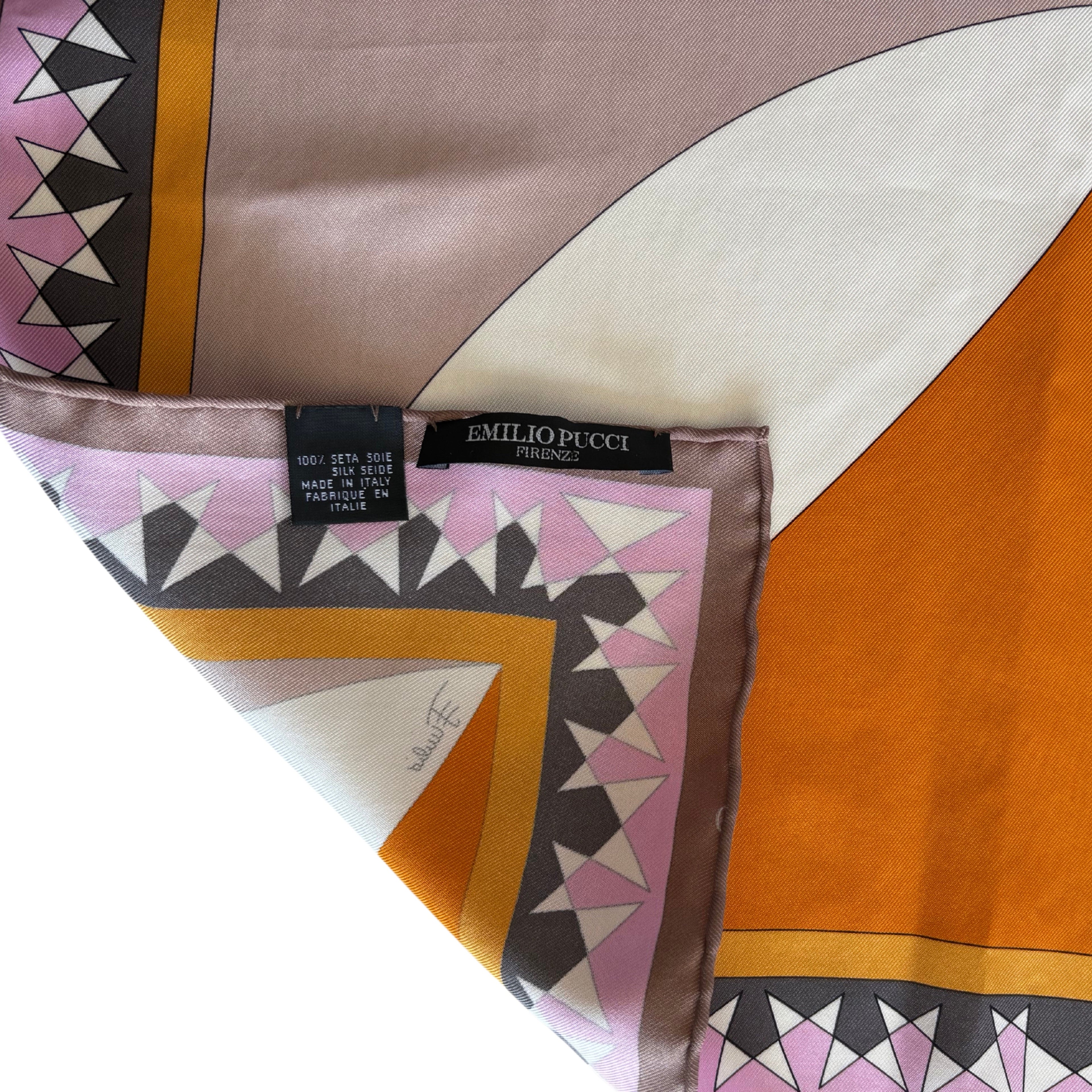 Emilio Pucci Silk Scarf