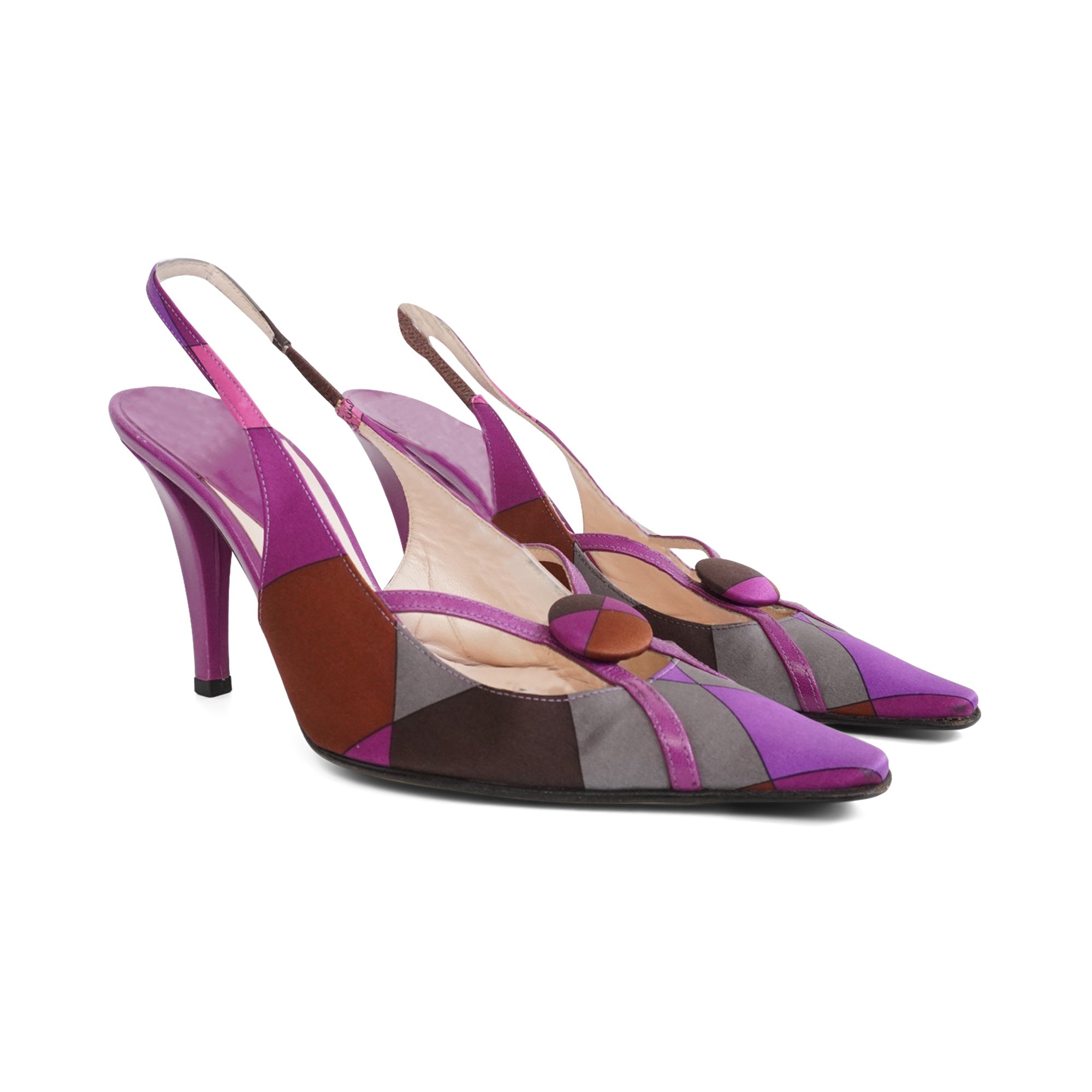 Emilio Pucci Slingback Heels - Women's 37