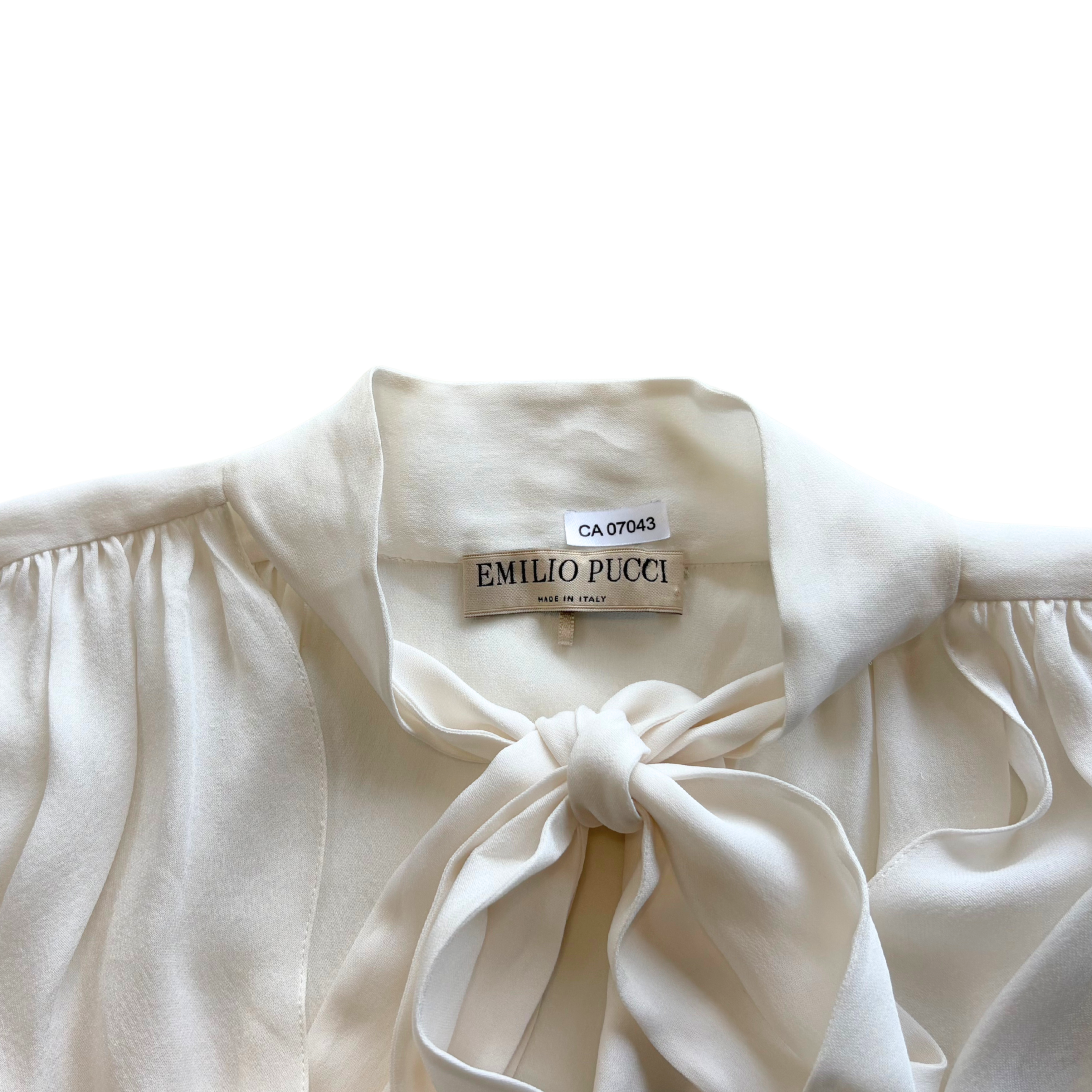 Emilio Pucci Silk Blouse - Women's L