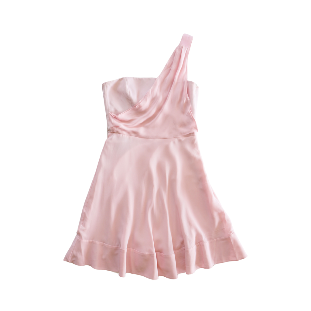 Emporio Armani One Shoulder Mini Dress- Women's 40