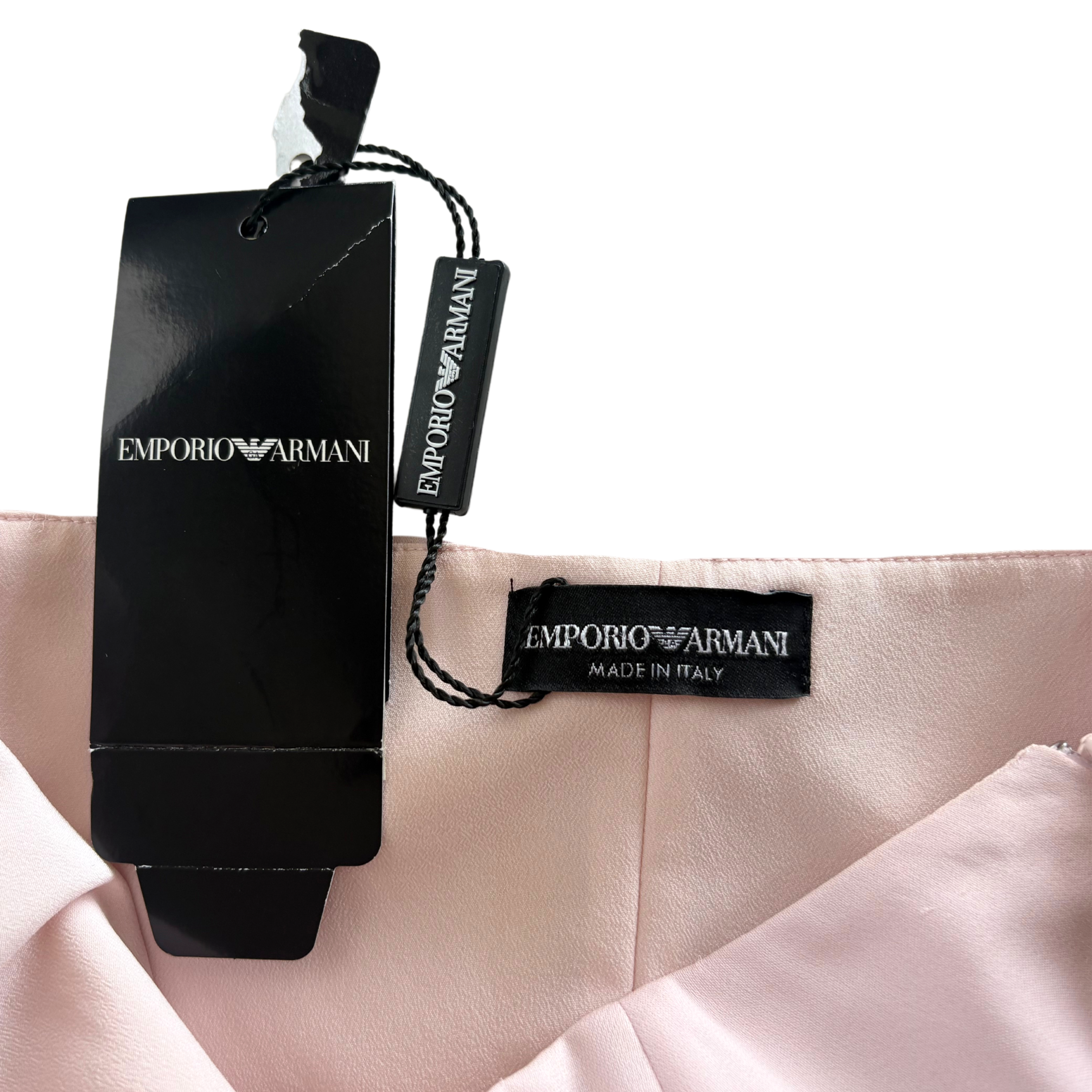 Emporio Armani One Shoulder Mini Dress- Women's 40