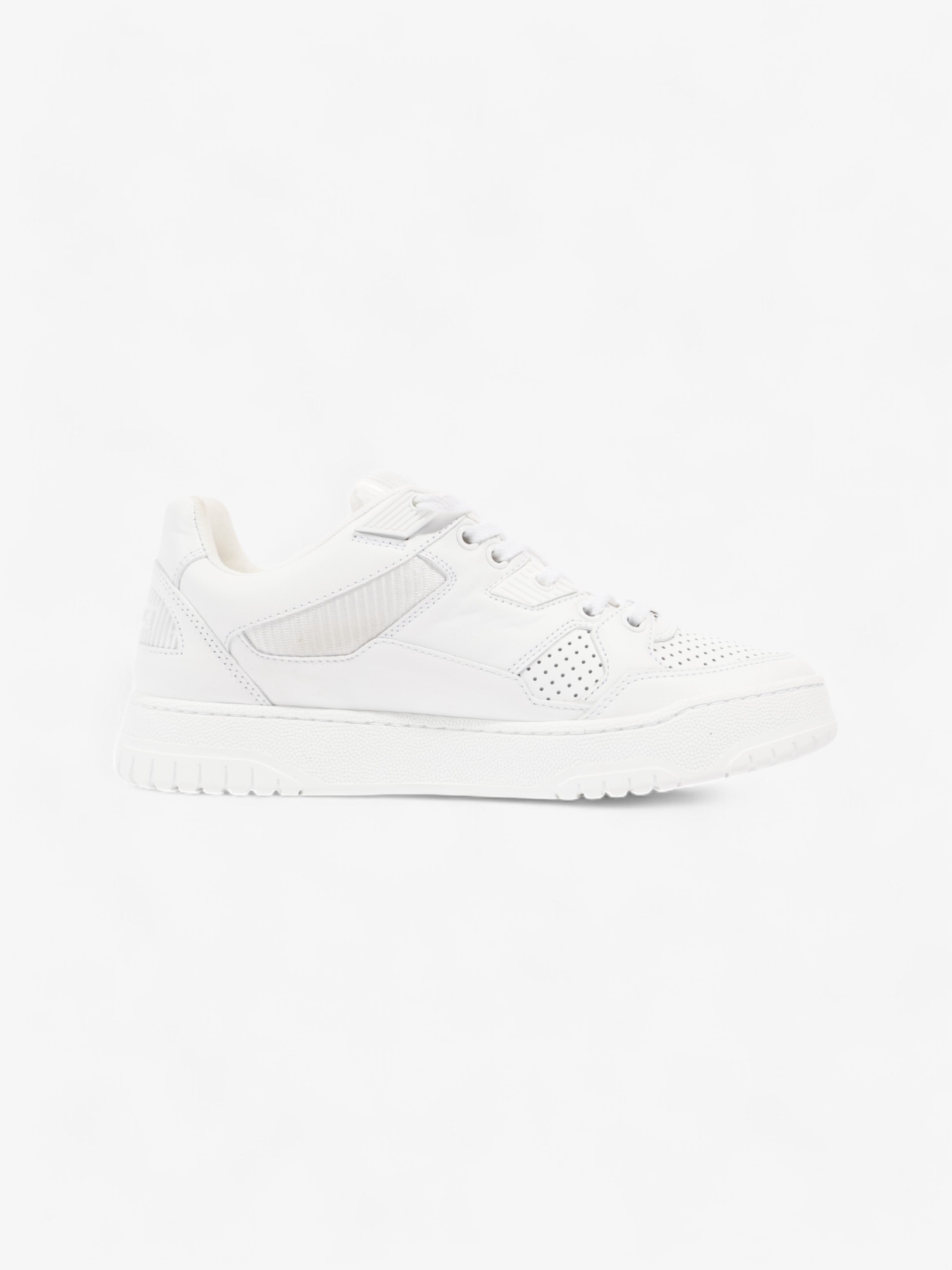 Gucci Interlocking GG Sneakers White  Leather EU 37.5 UK 4.5