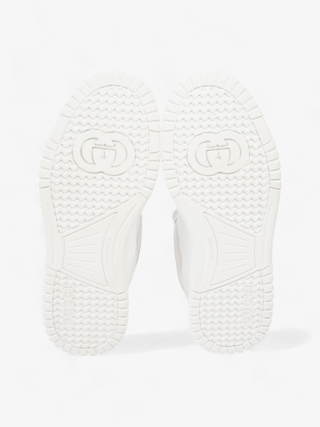 Gucci Interlocking GG Sneakers White  Leather EU 37.5 UK 4.5