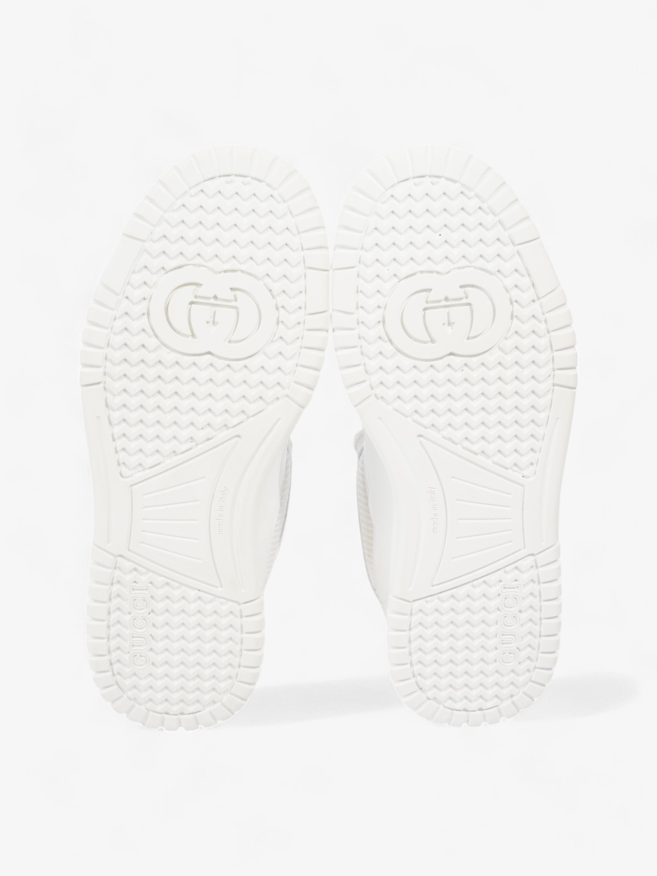 Gucci Interlocking GG Sneakers White  Leather EU 37.5 UK 4.5