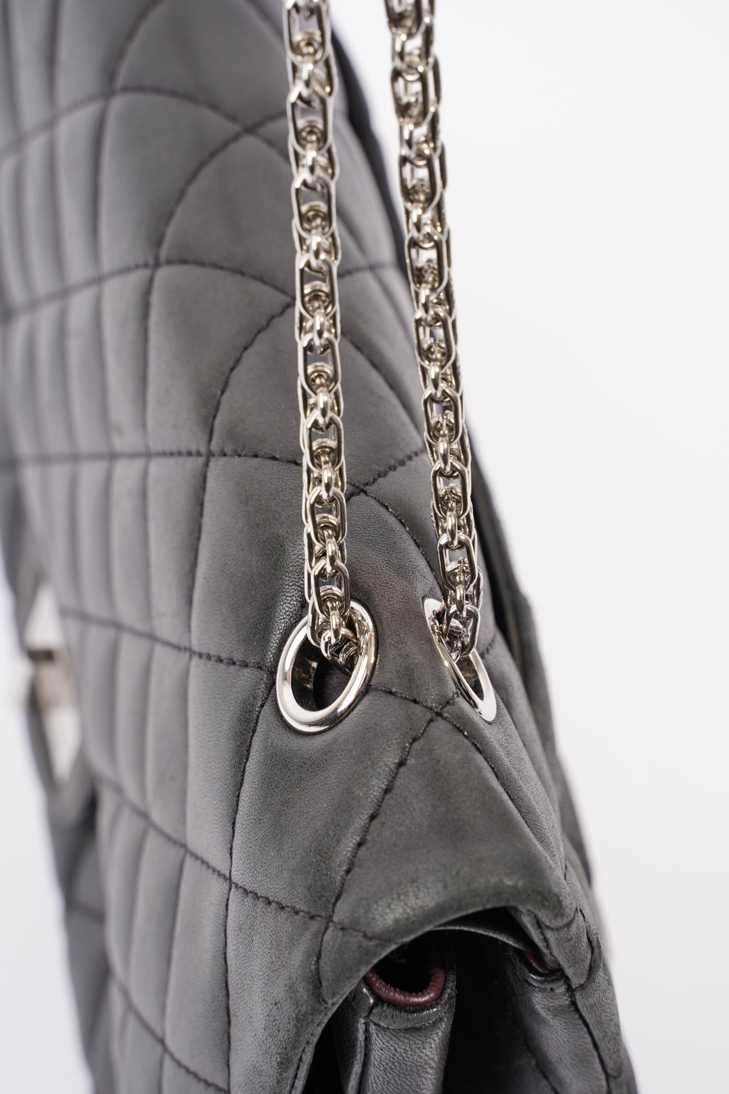 Chanel 2.55 Reissue Flap Black Calfskin Leather