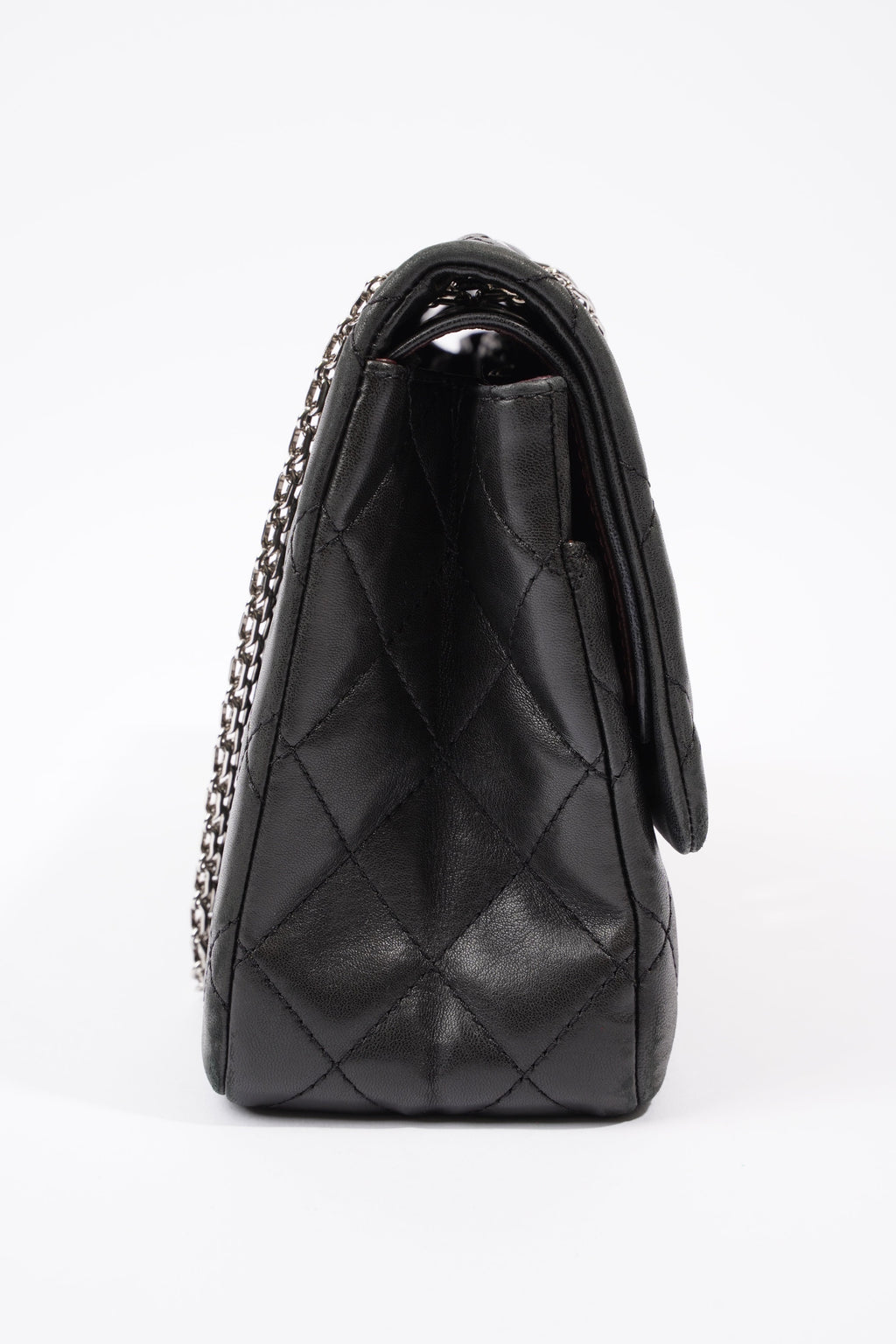 Chanel 2.55 Reissue Flap Black Calfskin Leather