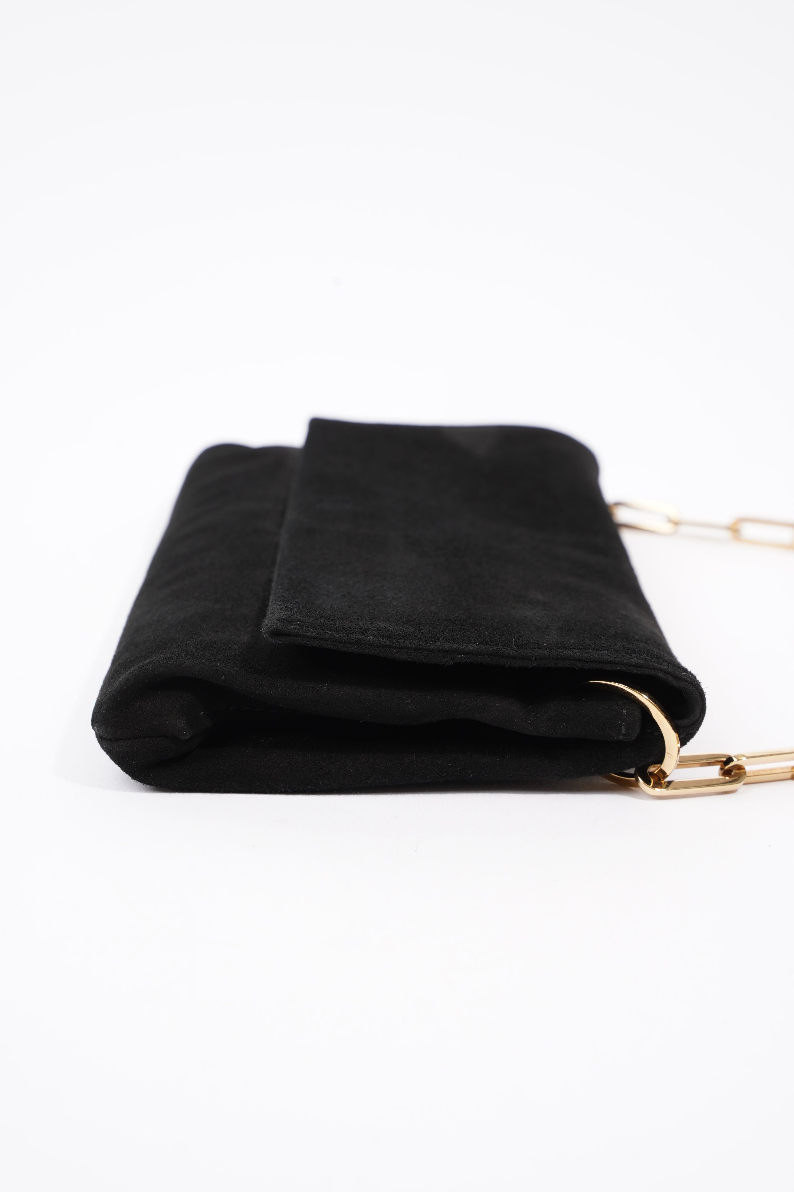 Gucci Flap Chain Black Velvet