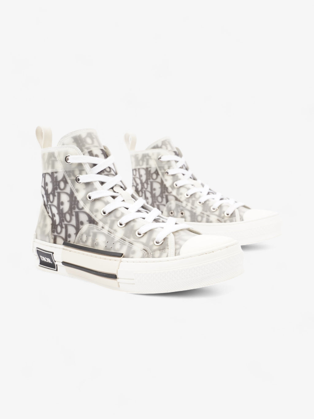 Christian Dior B23 Grey Oblique  / White Mesh EU 39 UK 6