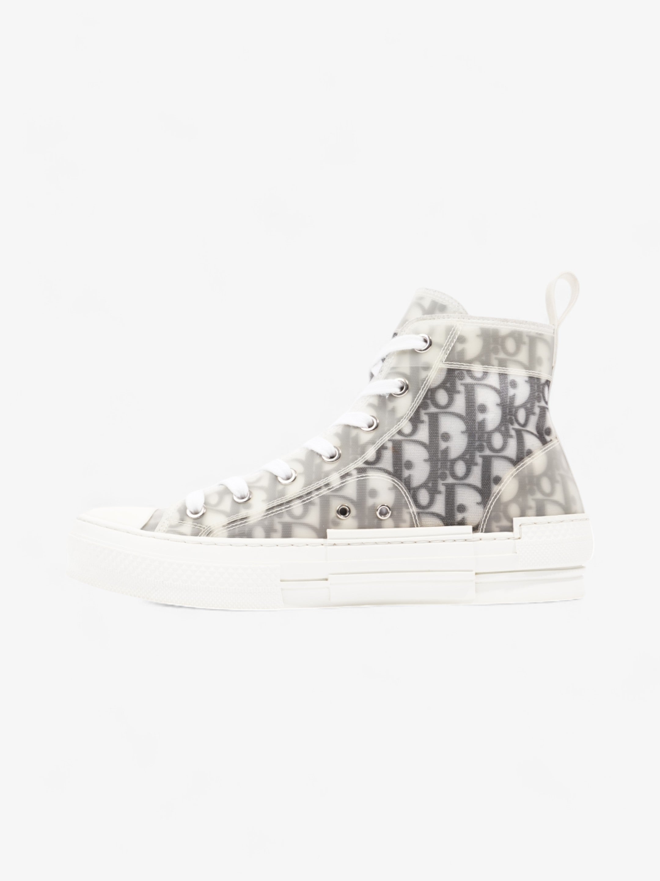 Christian Dior B23 Grey Oblique  / White Mesh EU 39 UK 6