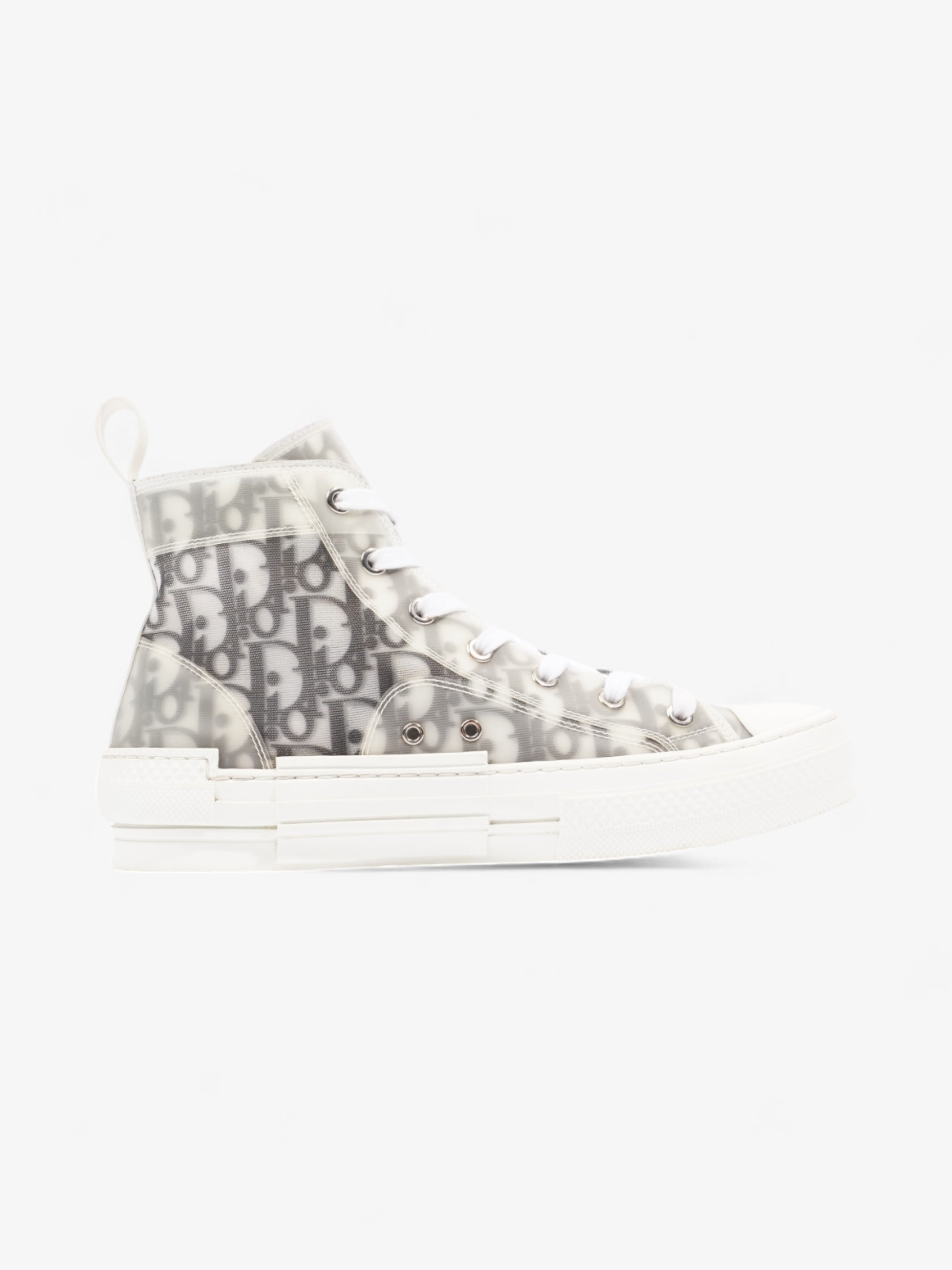 Christian Dior B23 Grey Oblique  / White Mesh EU 39 UK 6