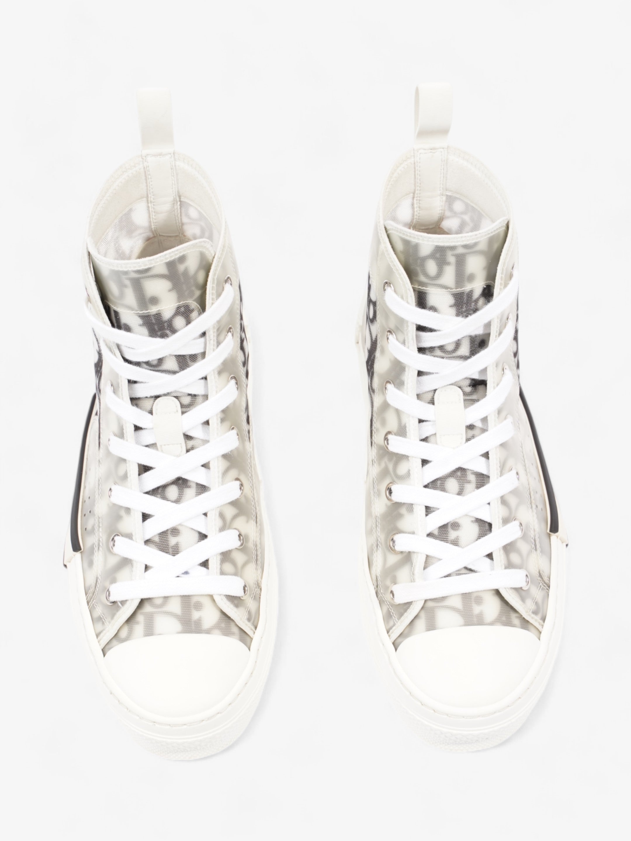 Christian Dior B23 Grey Oblique  / White Mesh EU 39 UK 6