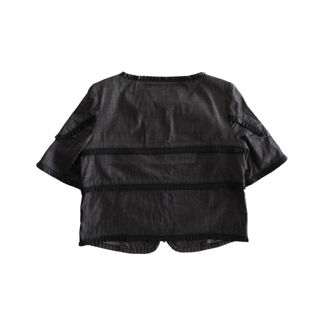 Escada Short Sleeve Jacket - Women's 36