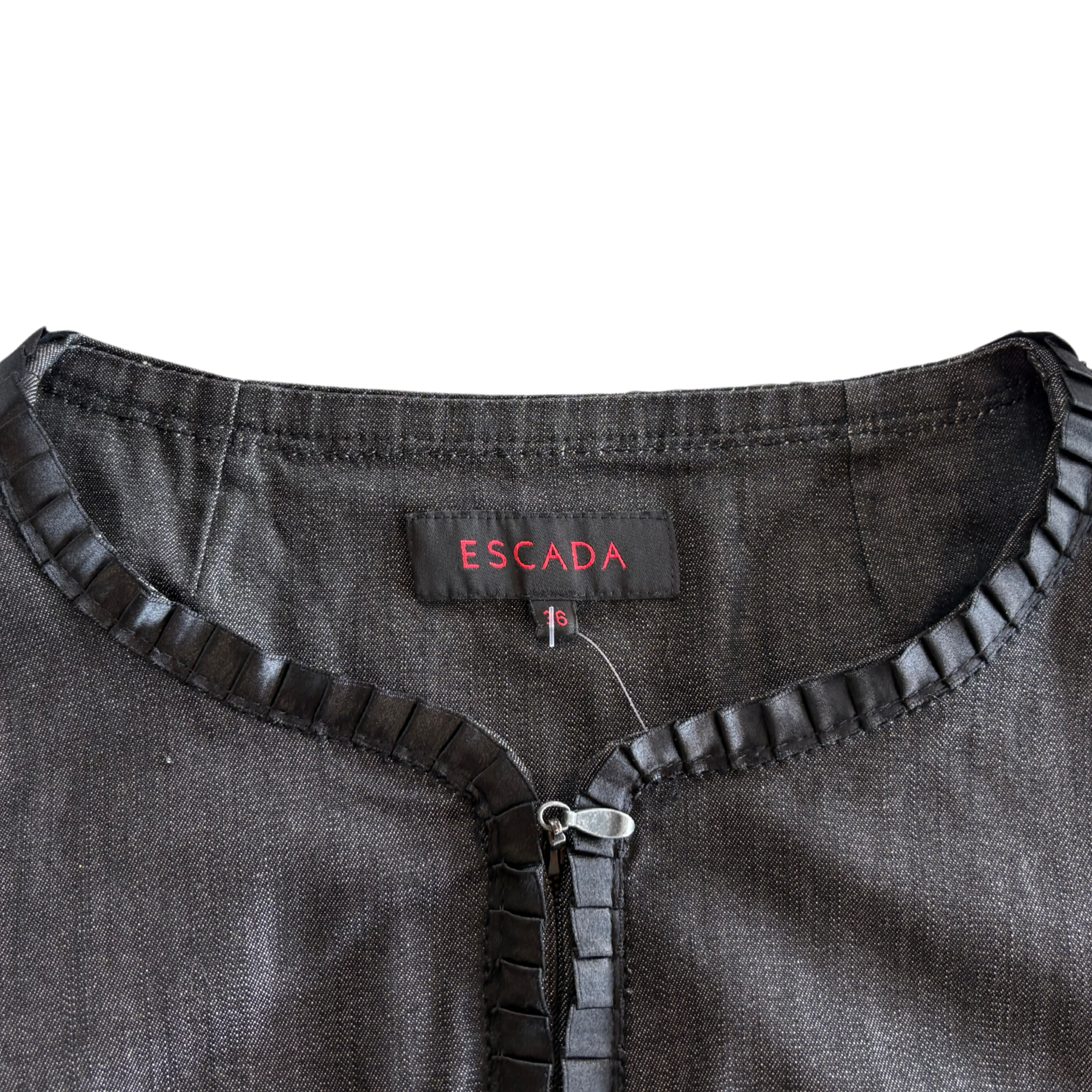 Escada Short Sleeve Jacket - Women's 36
