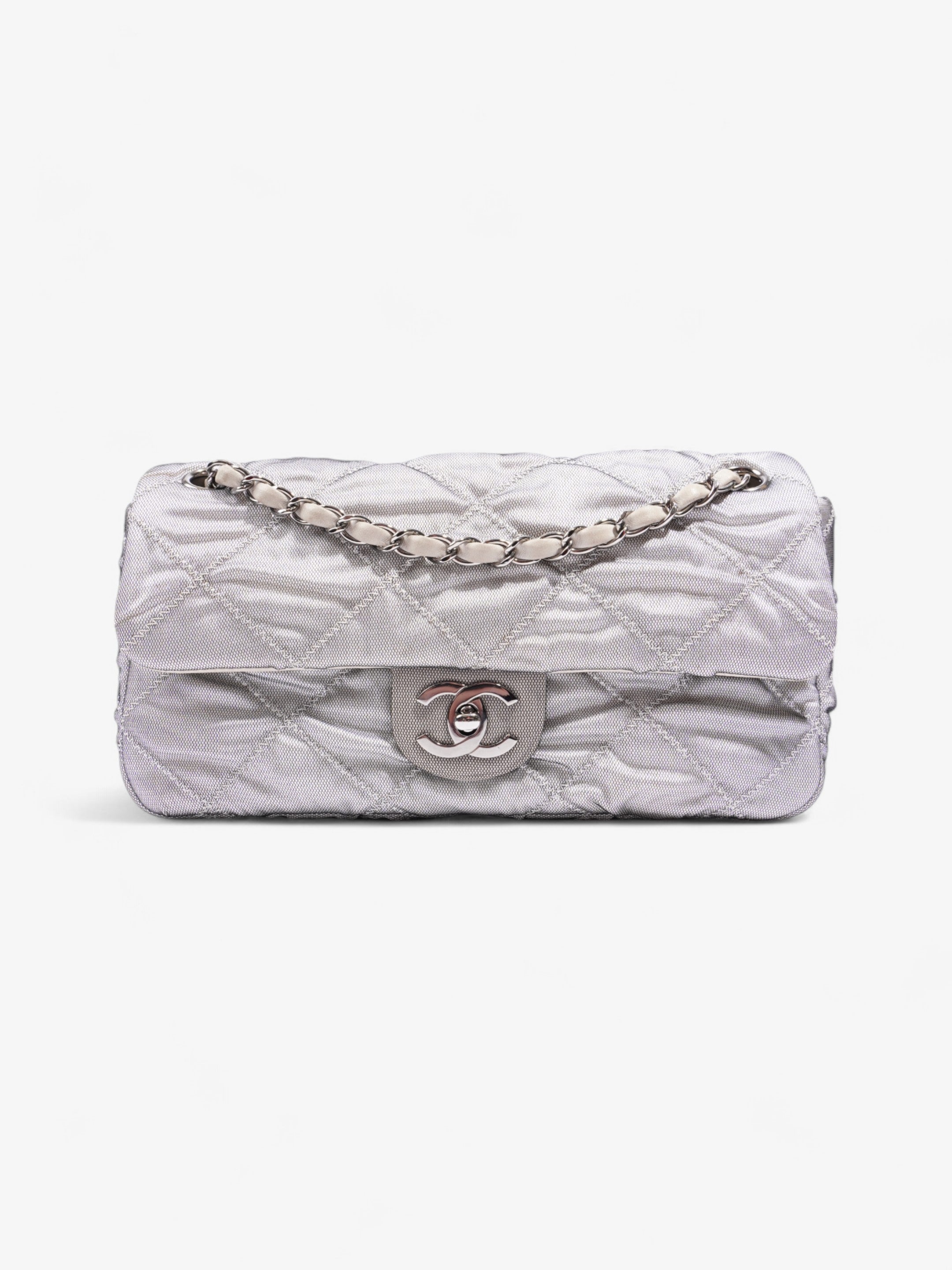 Chanel East West Black / Grey Mesh