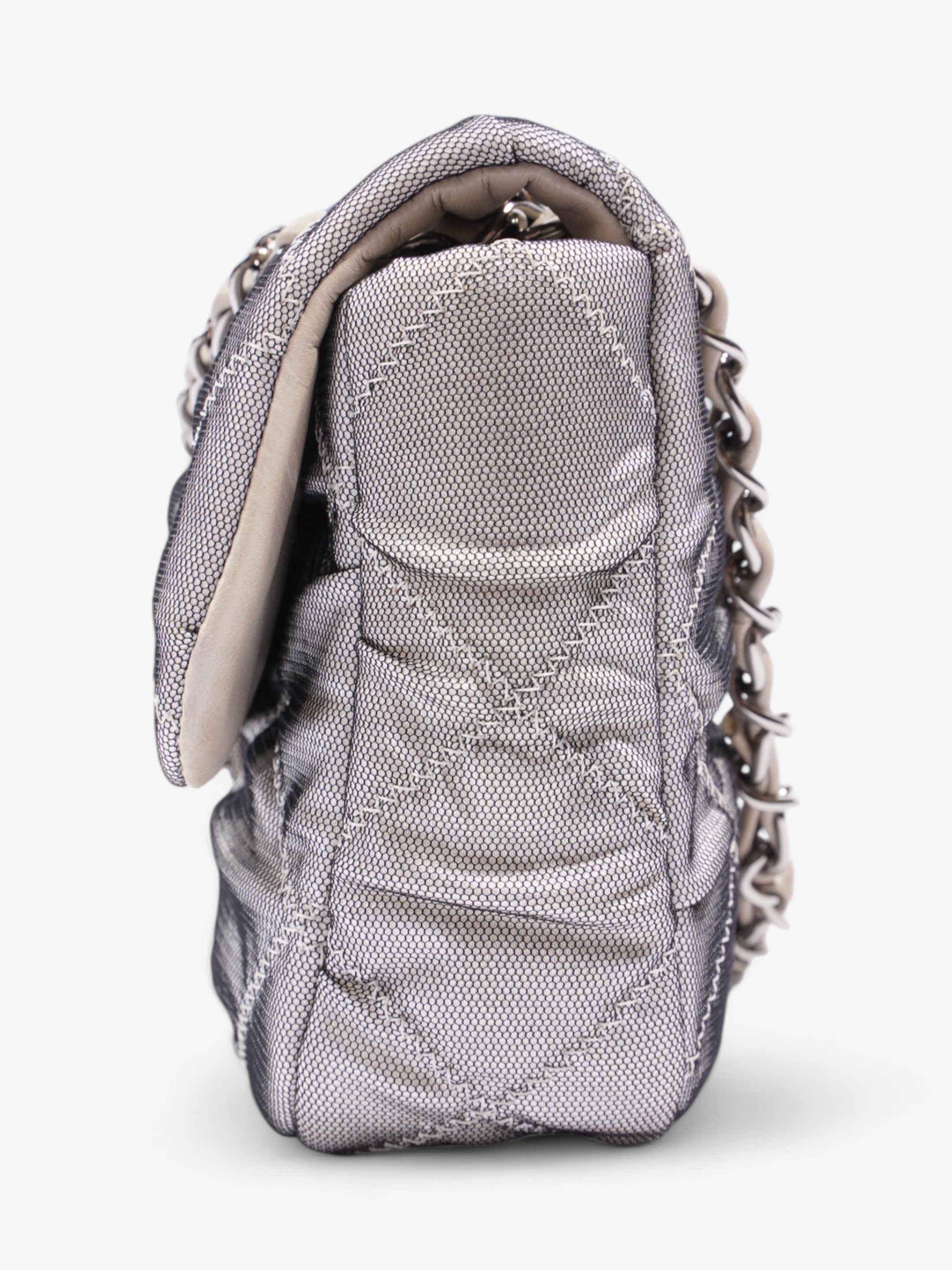 Chanel East West Black / Grey Mesh