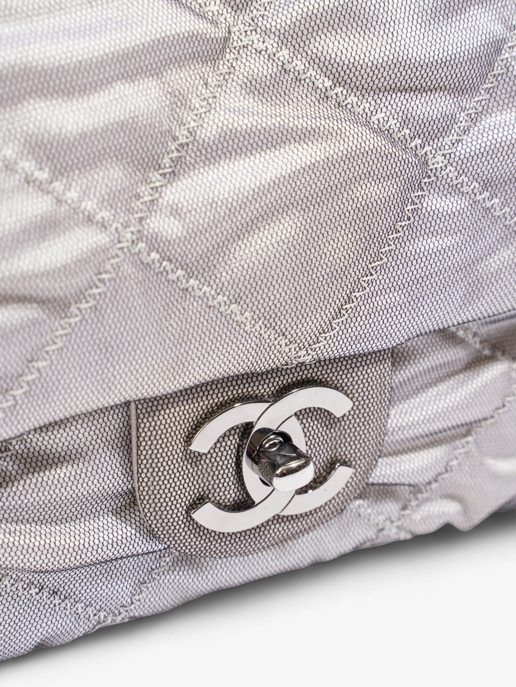 Chanel East West Black / Grey Mesh