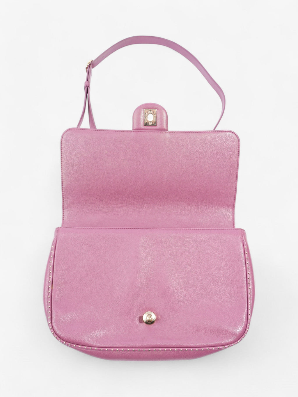 Chanel Classic Flap Bag Mauve Caviar Leather
