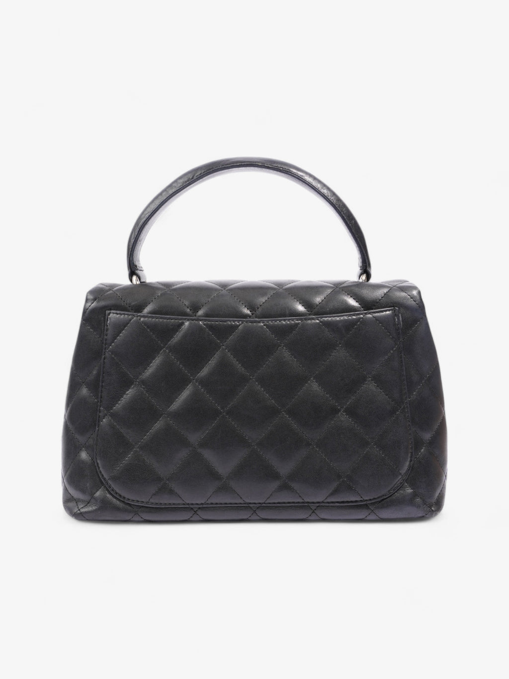 Chanel Coco Handle Flap Black Lambskin Leather Small