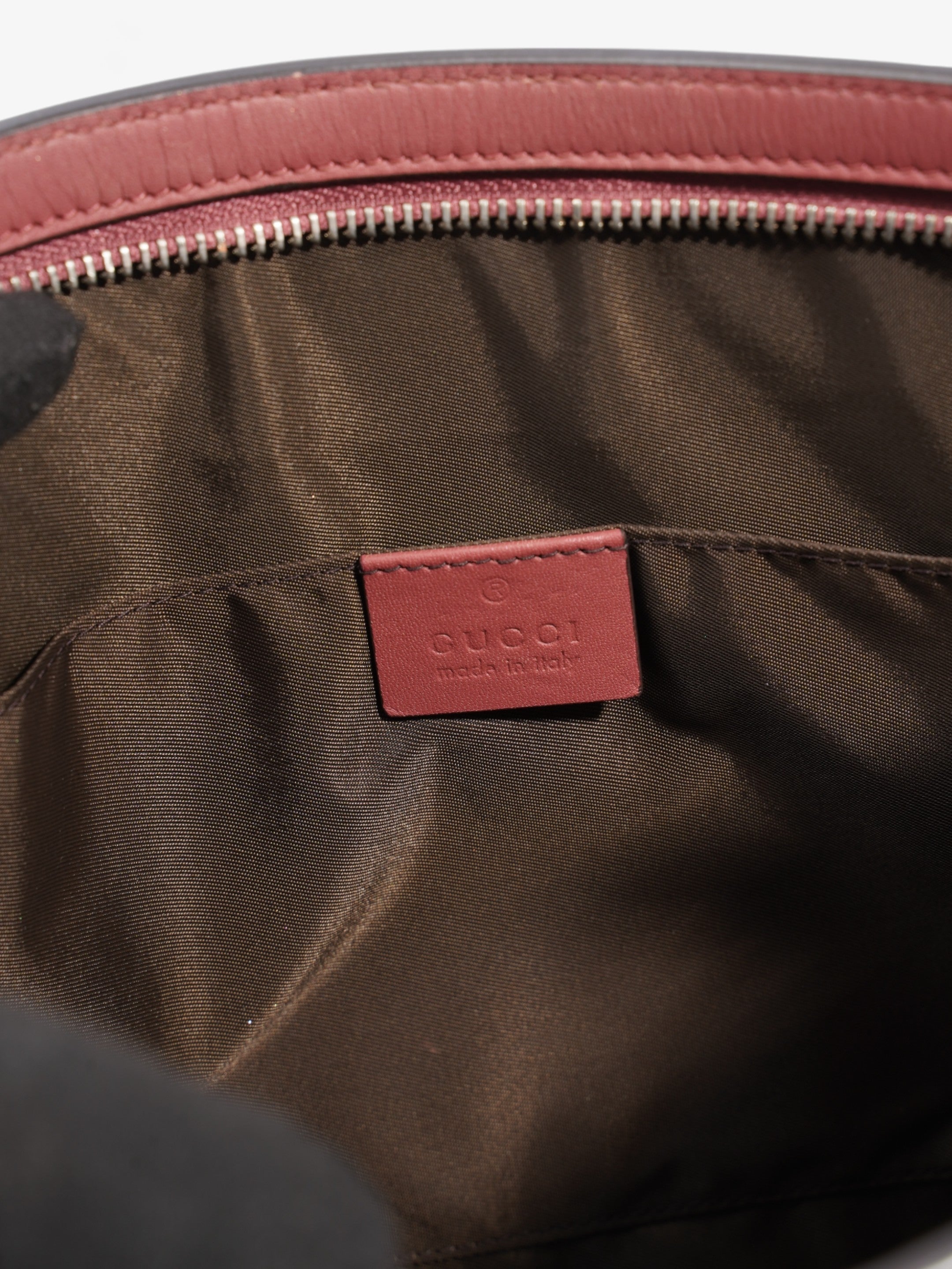 Gucci Blooms Large Pouch GG Supreme  / Antique Rose Coated Canvas
