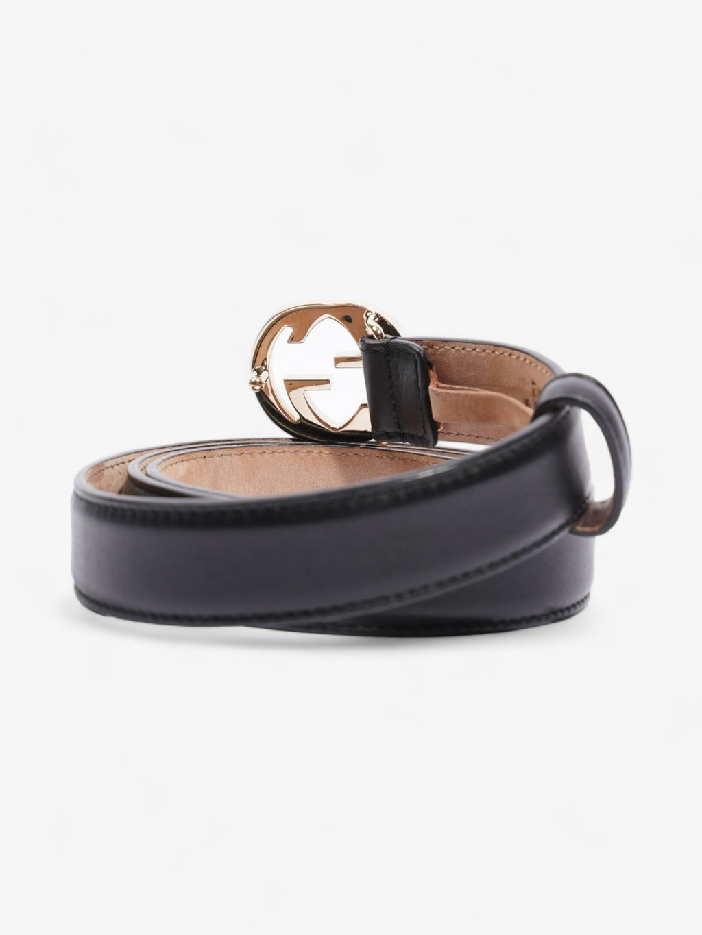 Gucci Blondie Belt Black Leather 85cm / 34"
