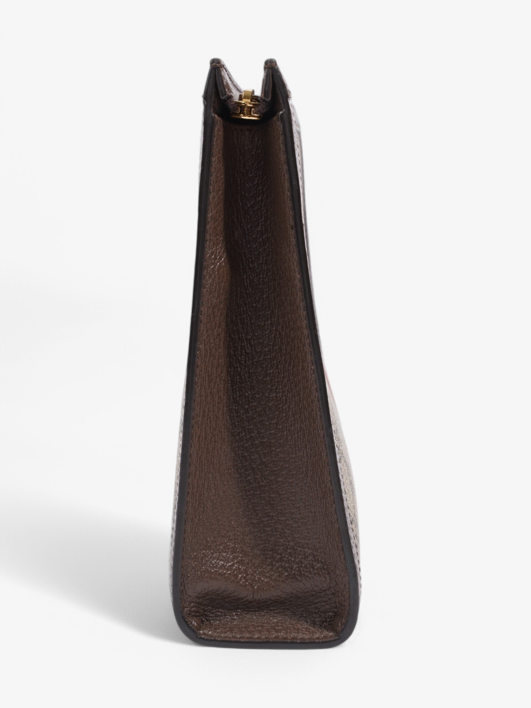 Gucci Ophidia Pouch Beige  / Brown / Green Coated Canvas