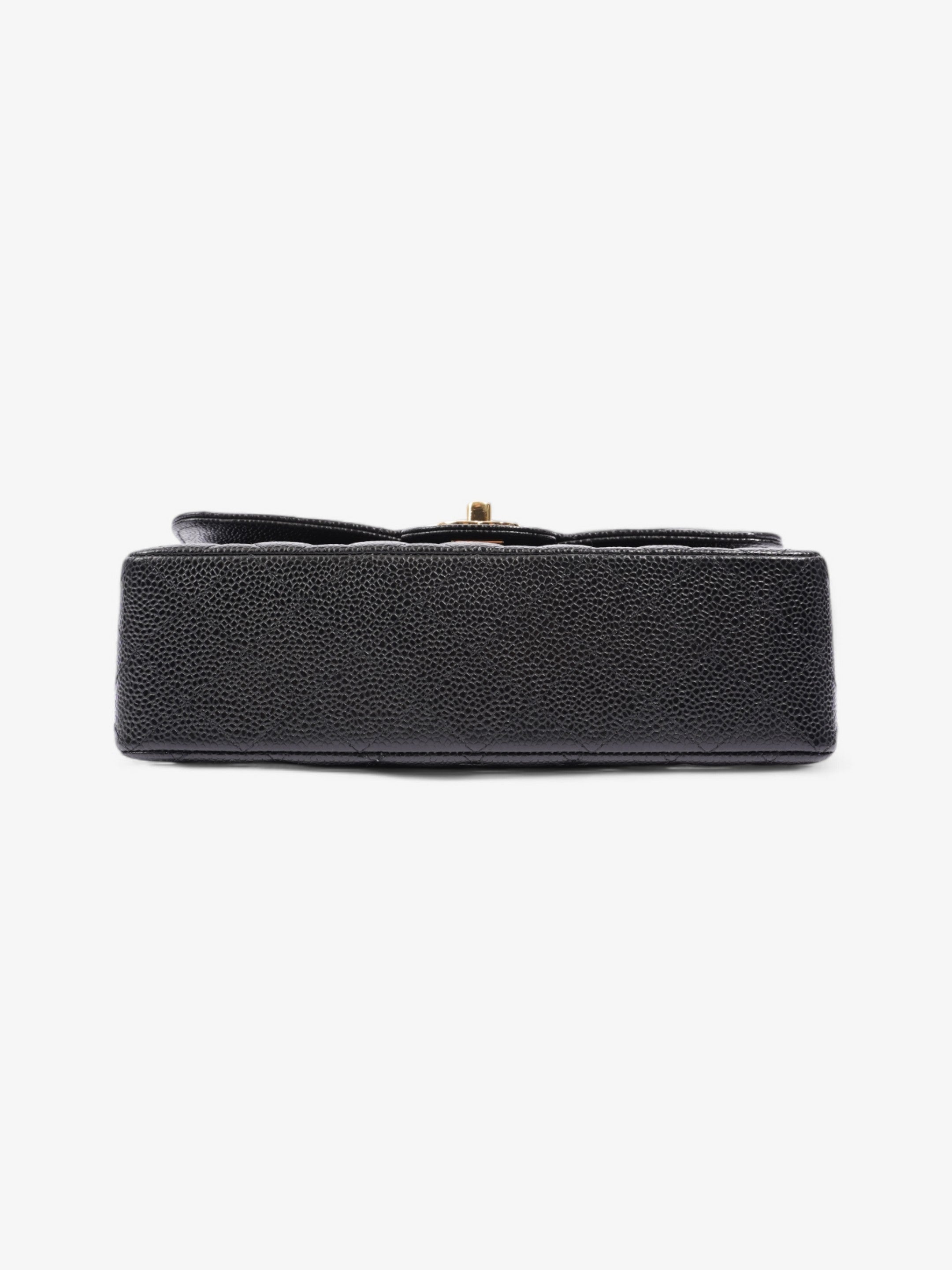 Chanel Classic Double Flap Black Caviar Leather Small