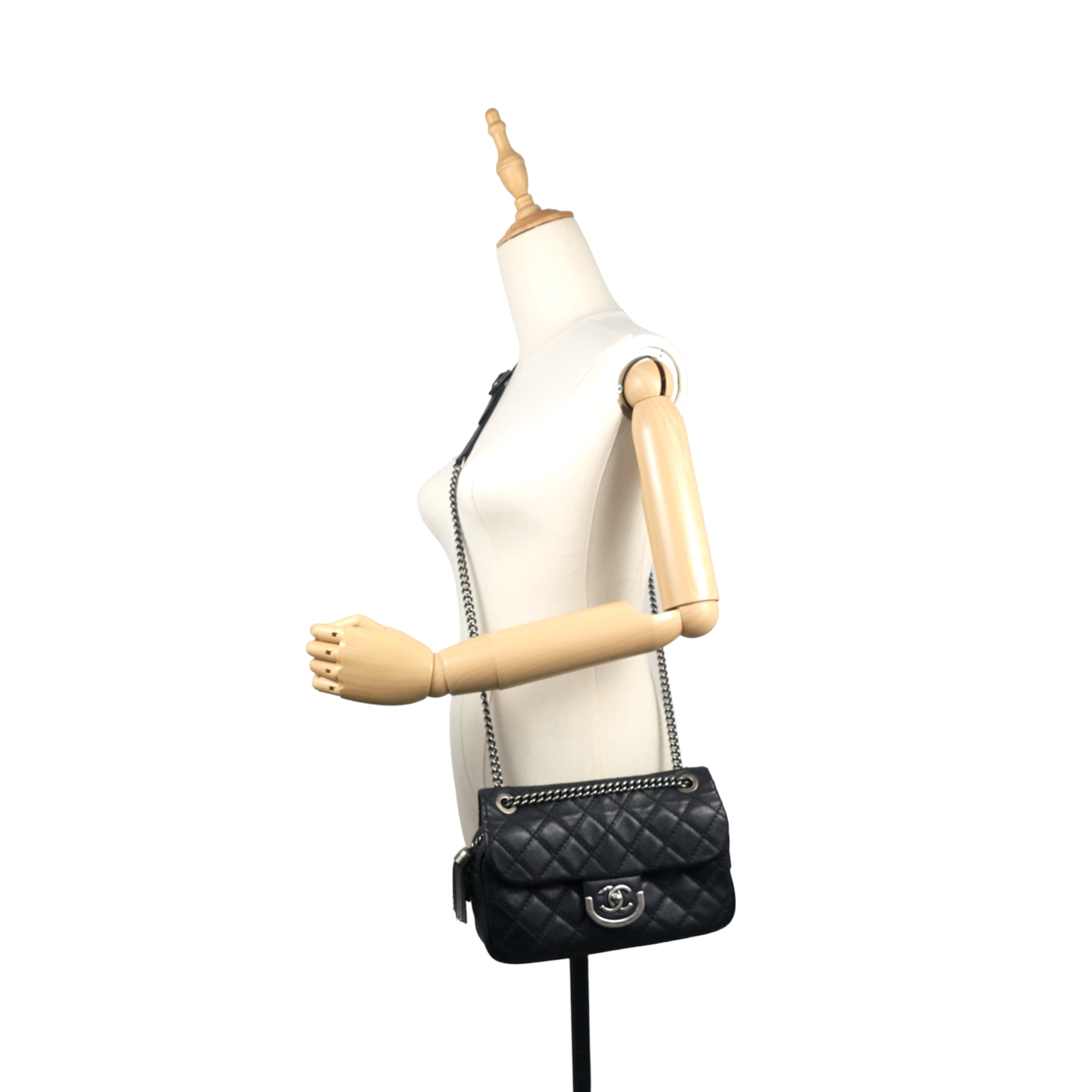 Chanel Chanel Coco Sporran Flap Medium Calfskin Bag
