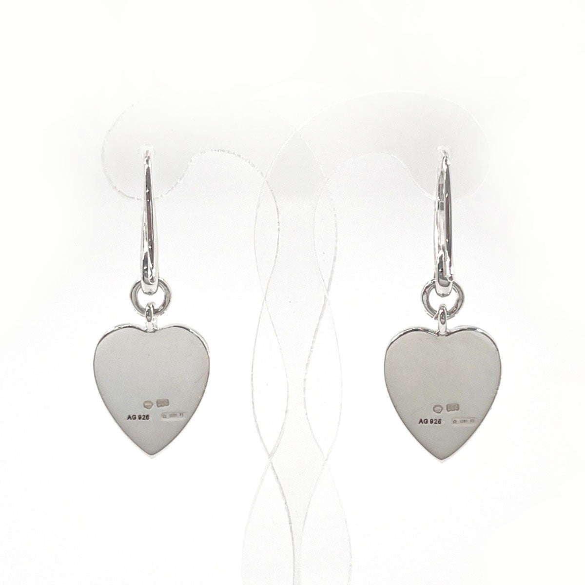Gucci Trademark Heart Silver 925 Earrings