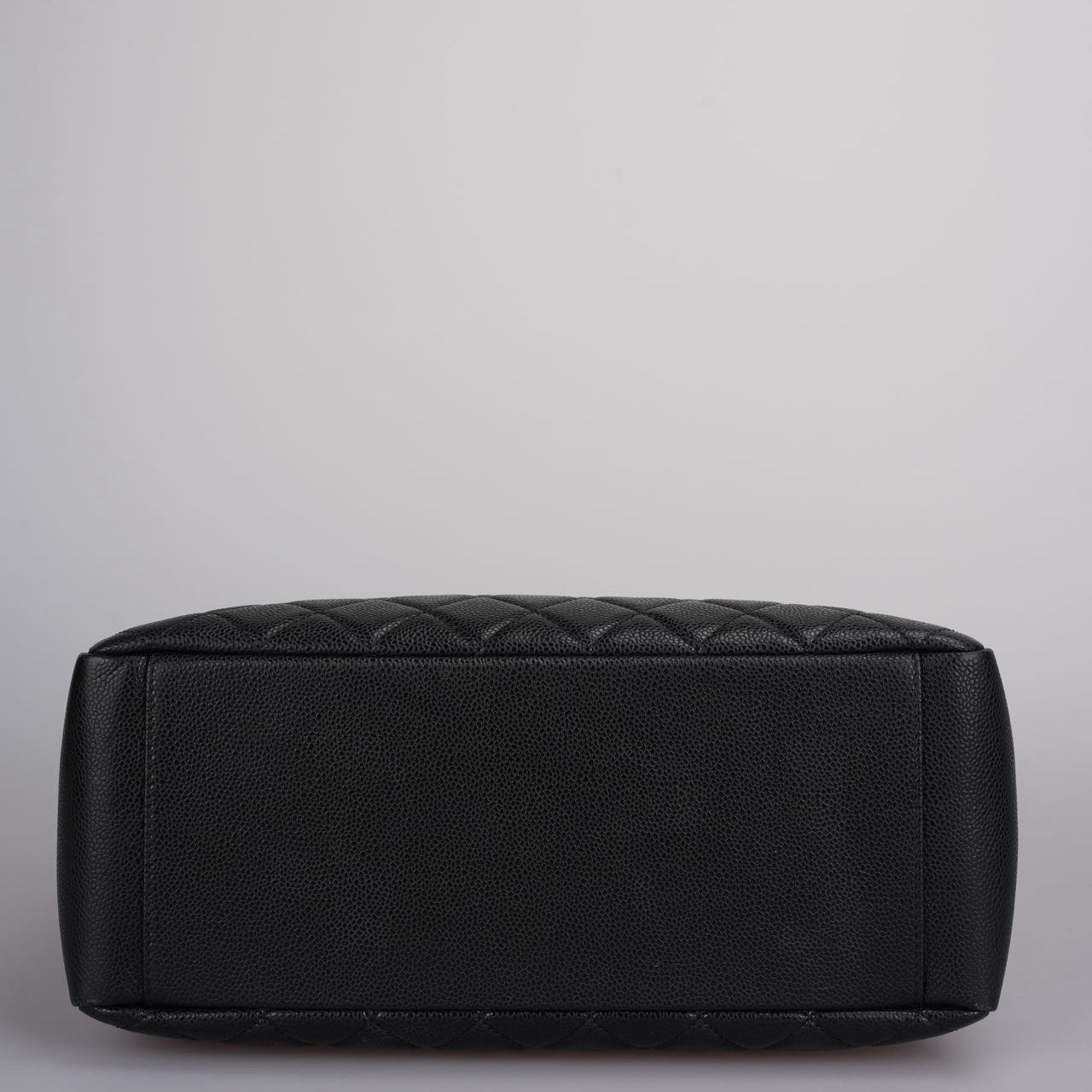 Chanel Grand Shopping Tote Black GST Bag in Caviar Leather with Gold Hardware