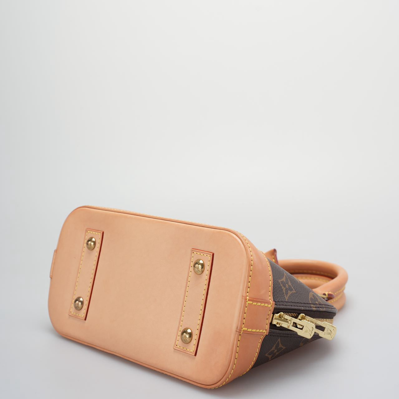 Louis Vuitton Alma BB Monogram Brown Shoulder Bag From 2017