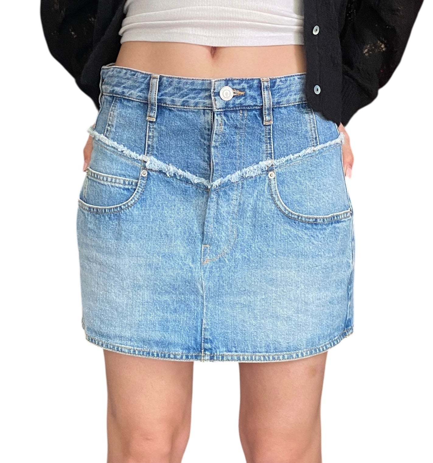 Isabel Marant Denim Mini Skirt - 38
