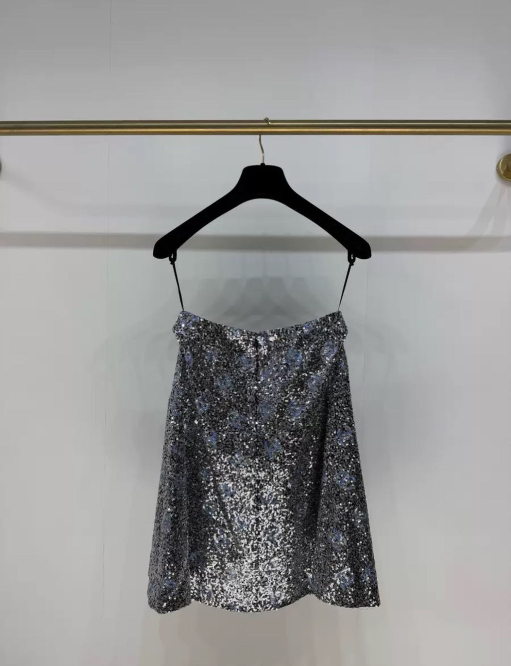 Chanel 24C rare sequin skirt