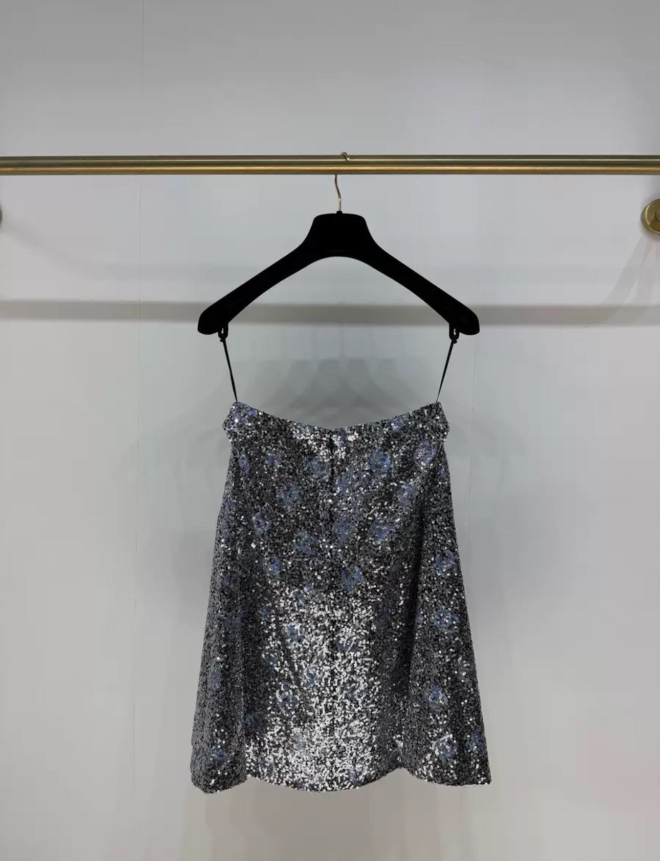 Chanel 24C rare sequin skirt