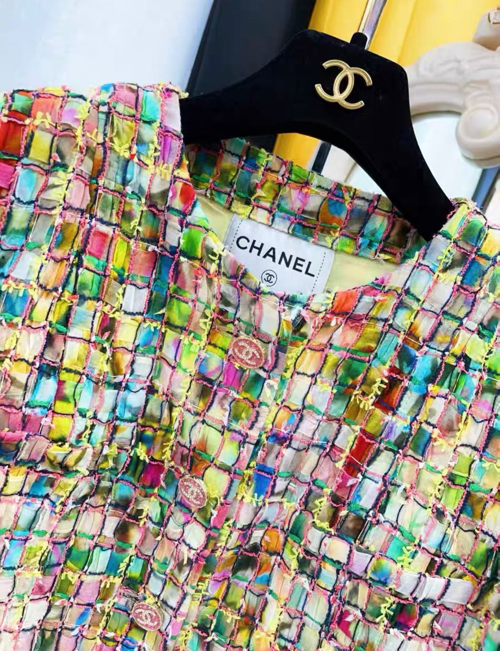Chanel 21S colourful jacket size 36