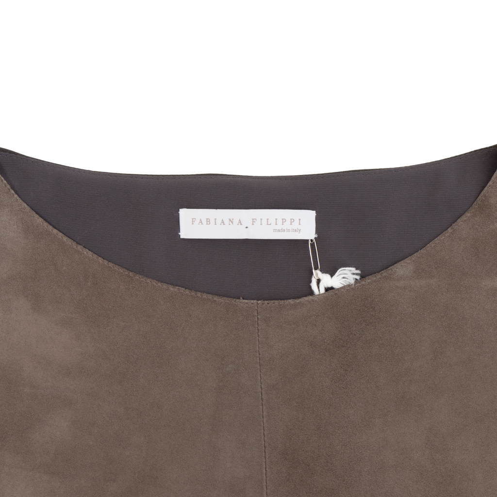 Fabiana Filippi Suede Shift Dress - Women's XL