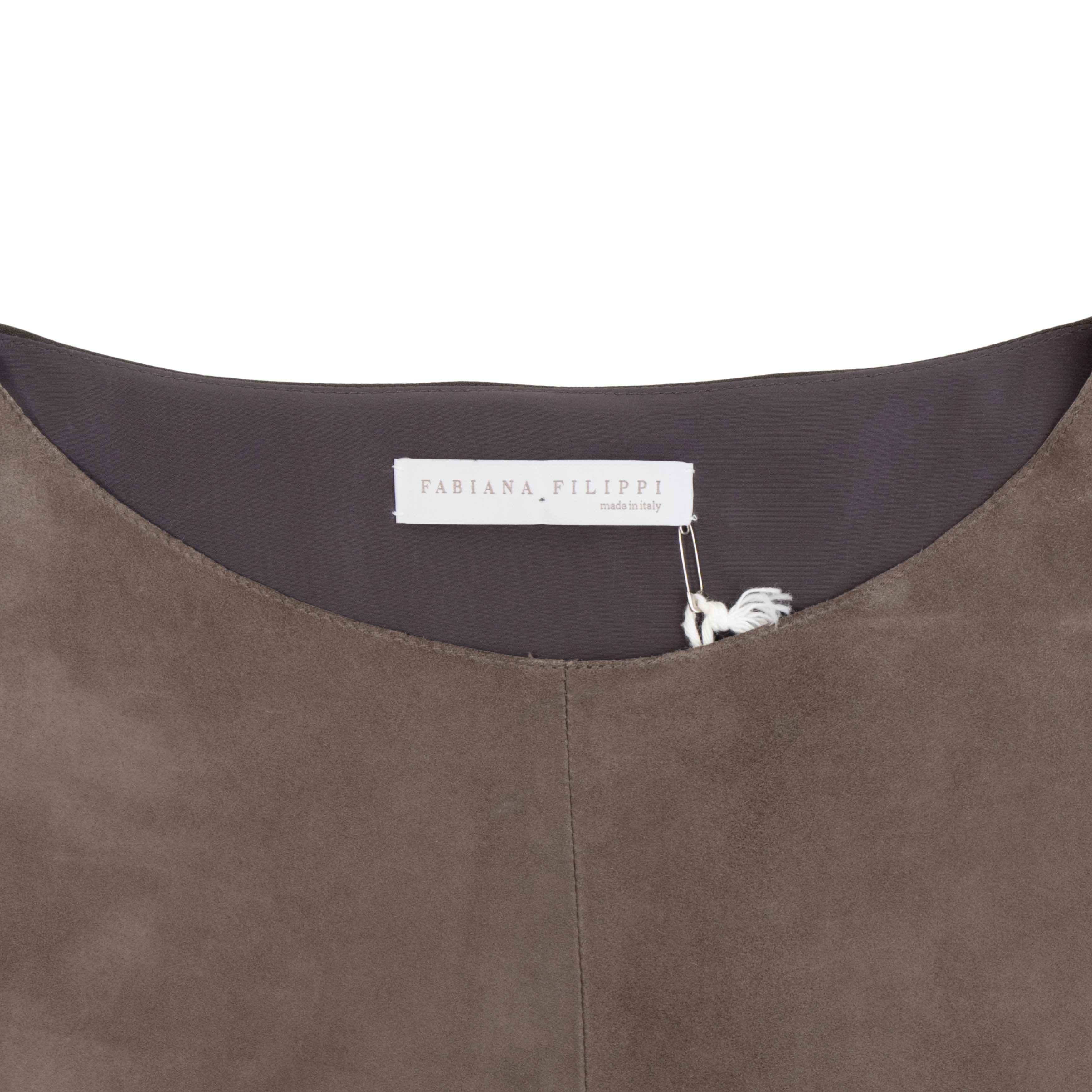 Fabiana Filippi Suede Shift Dress - Women's XL