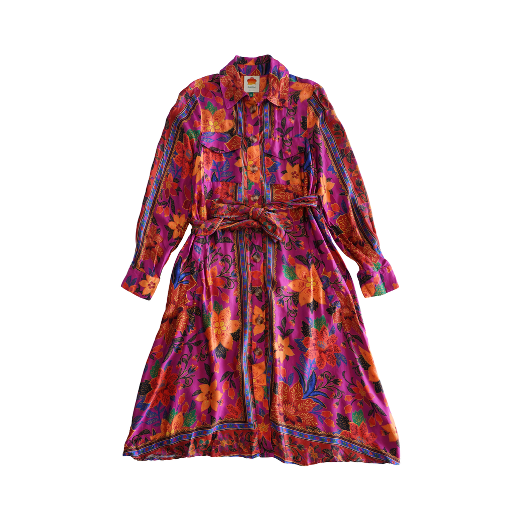 Farm Rio 'Tropical Tapestry' Dress - Women's XS