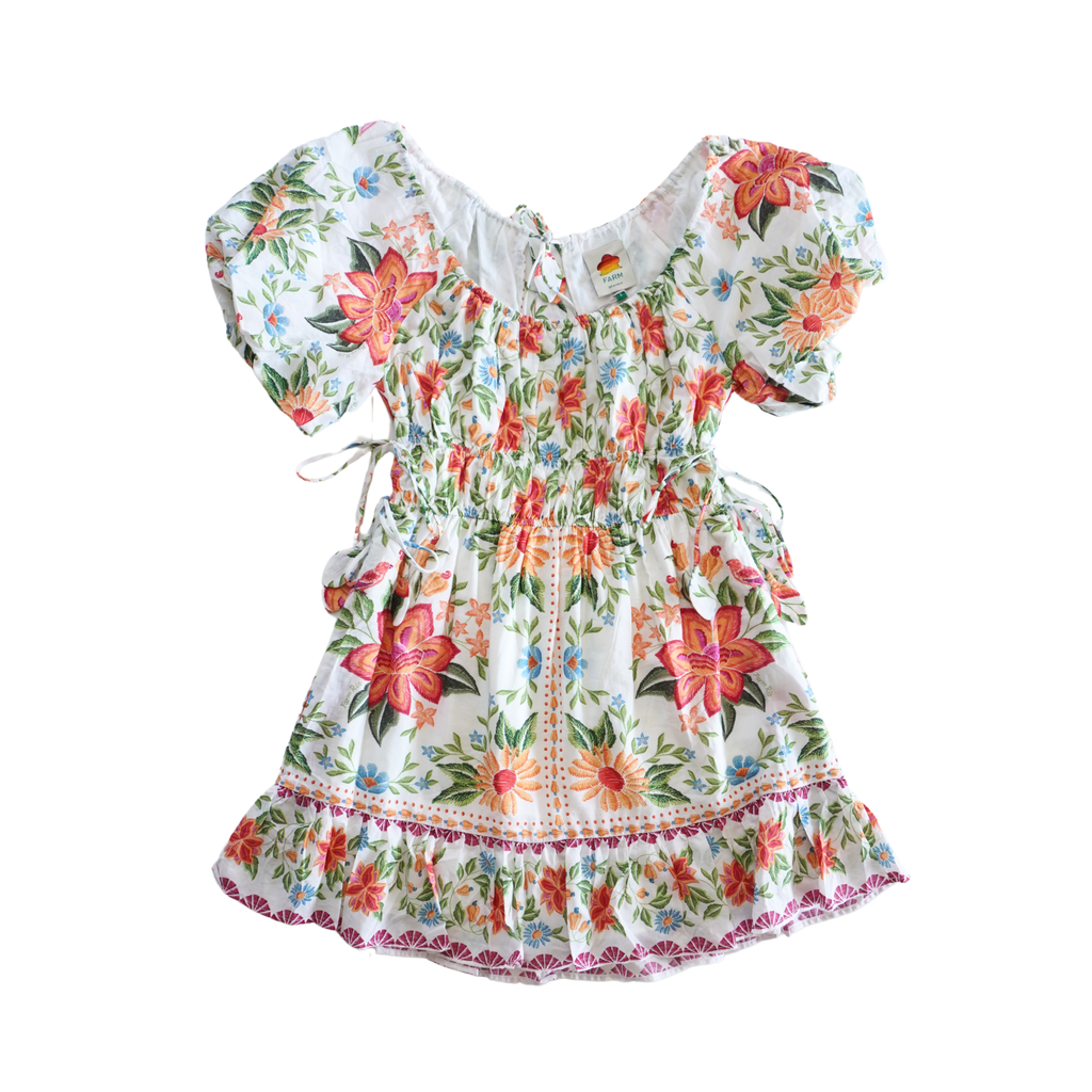 Farm Rio 'Bloom Garden' Mini Dress - Women's S