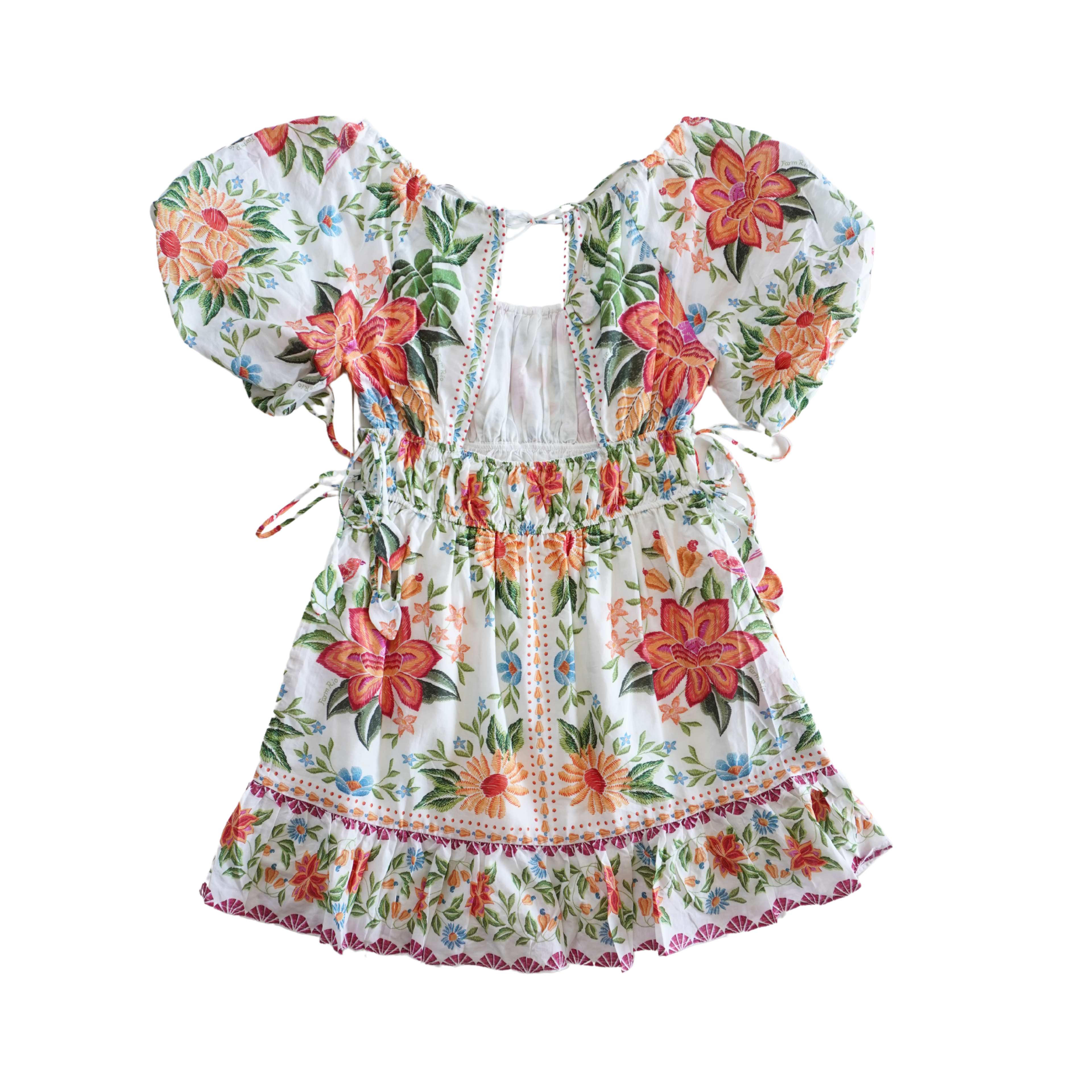 Farm Rio 'Bloom Garden' Mini Dress - Women's S