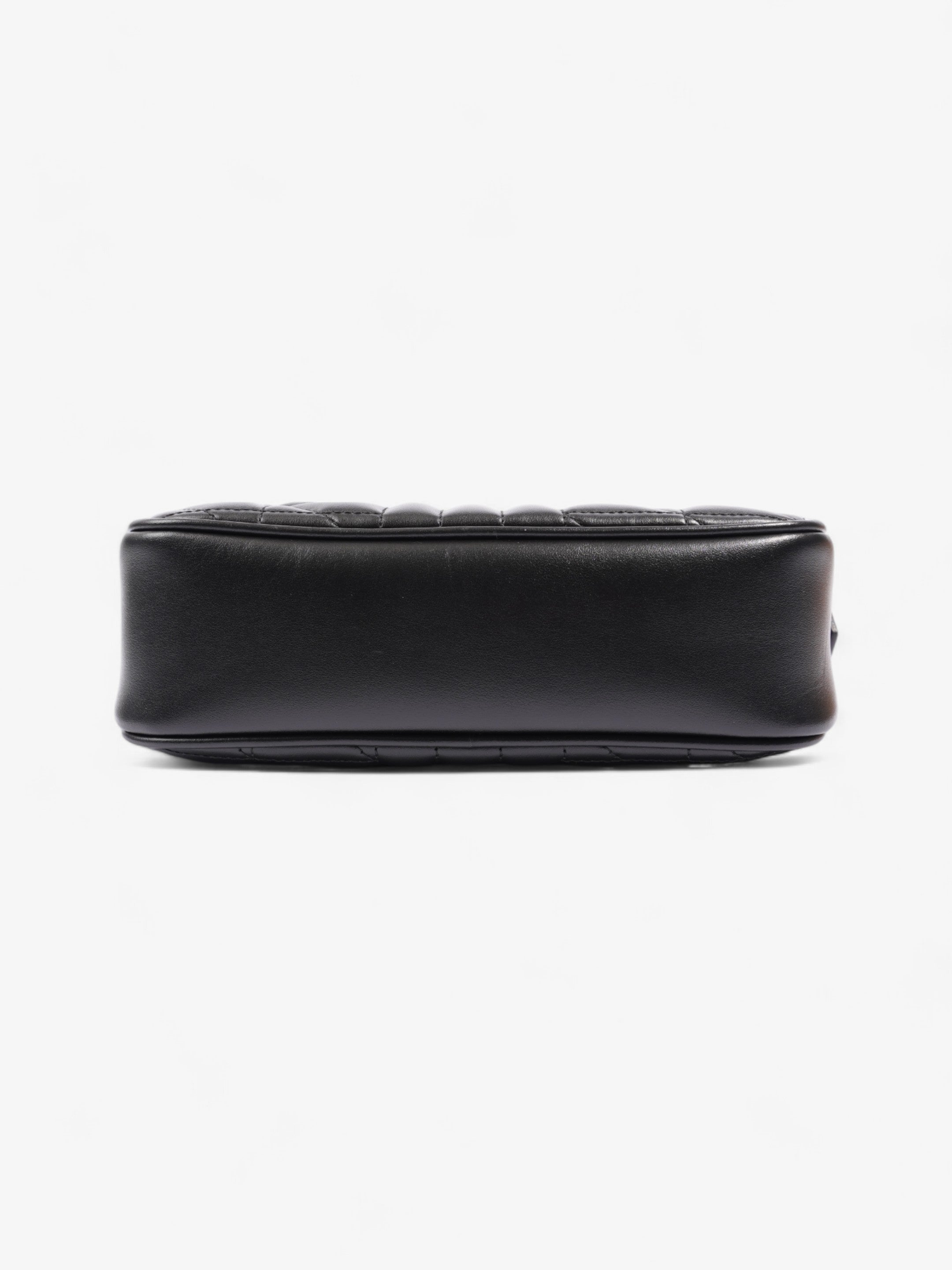 Gucci Marmont Zip Black Matelasse Leather Small