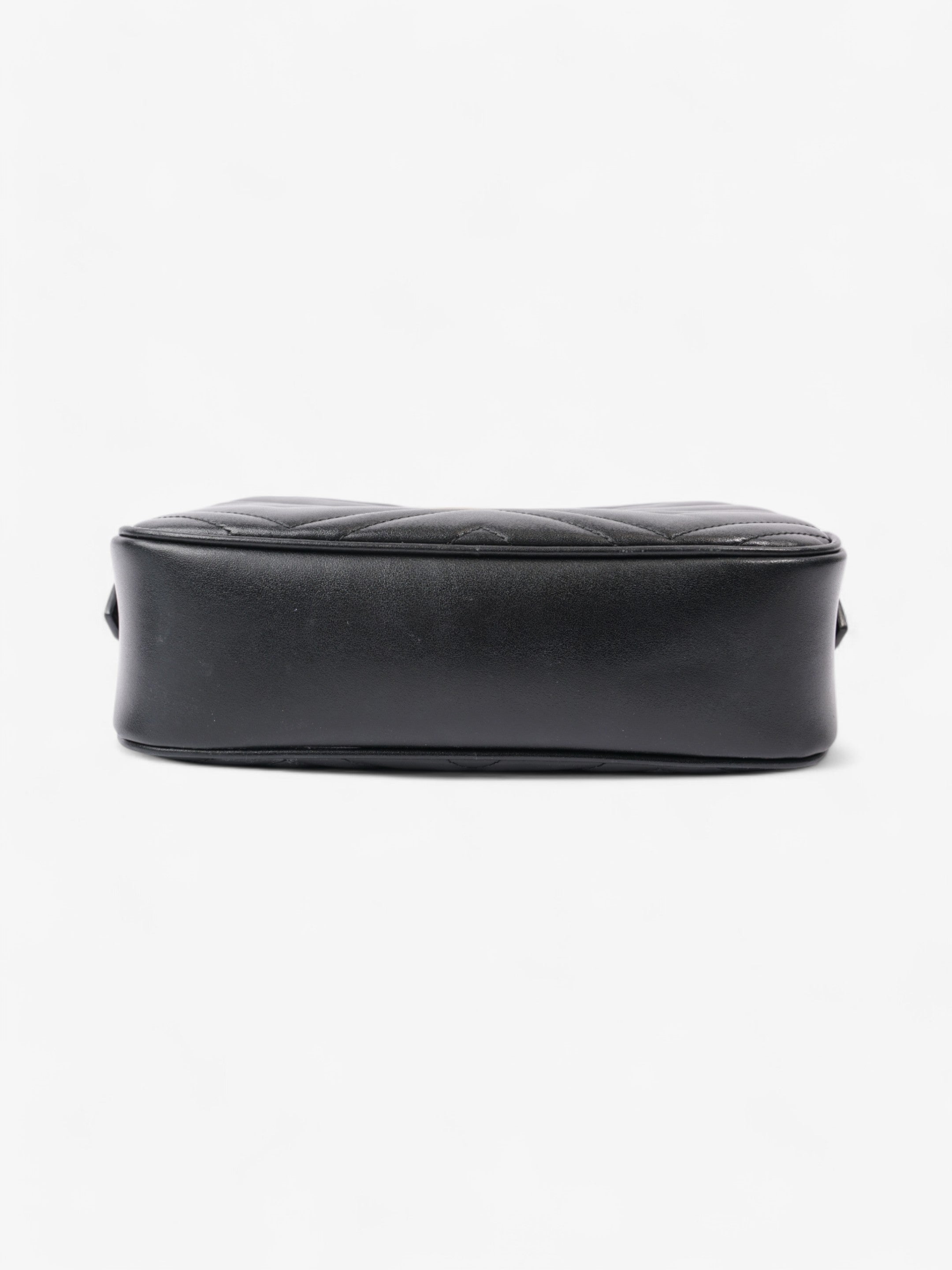 Gucci GG Marmont Black Matelasse Leather Small