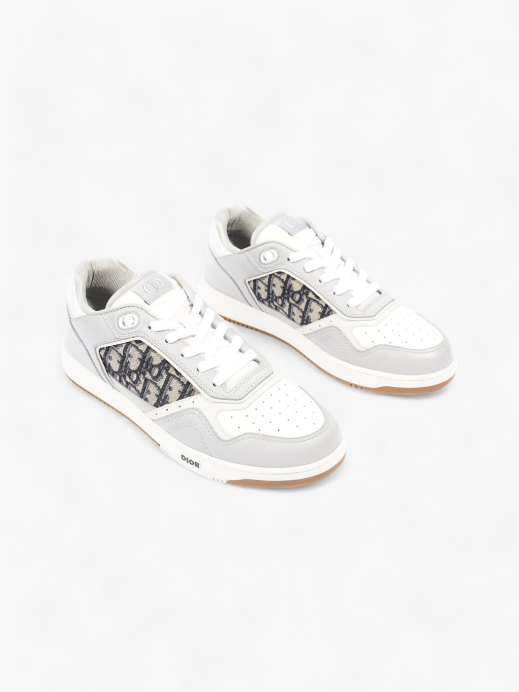 Christian Dior B27 White  / Grey / Black Leather EU 42 UK 8