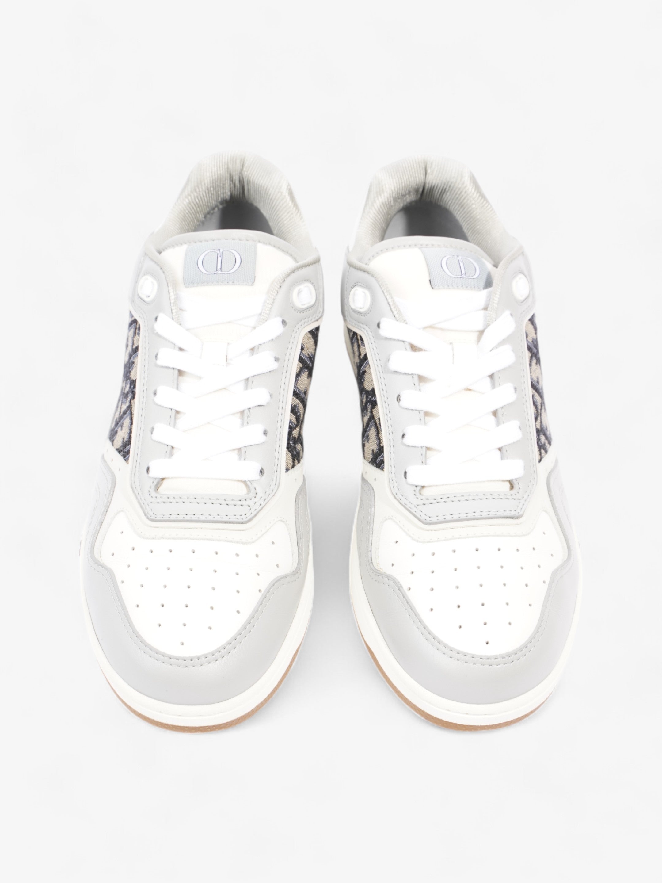 Christian Dior B27 White  / Grey / Black Leather EU 42 UK 8