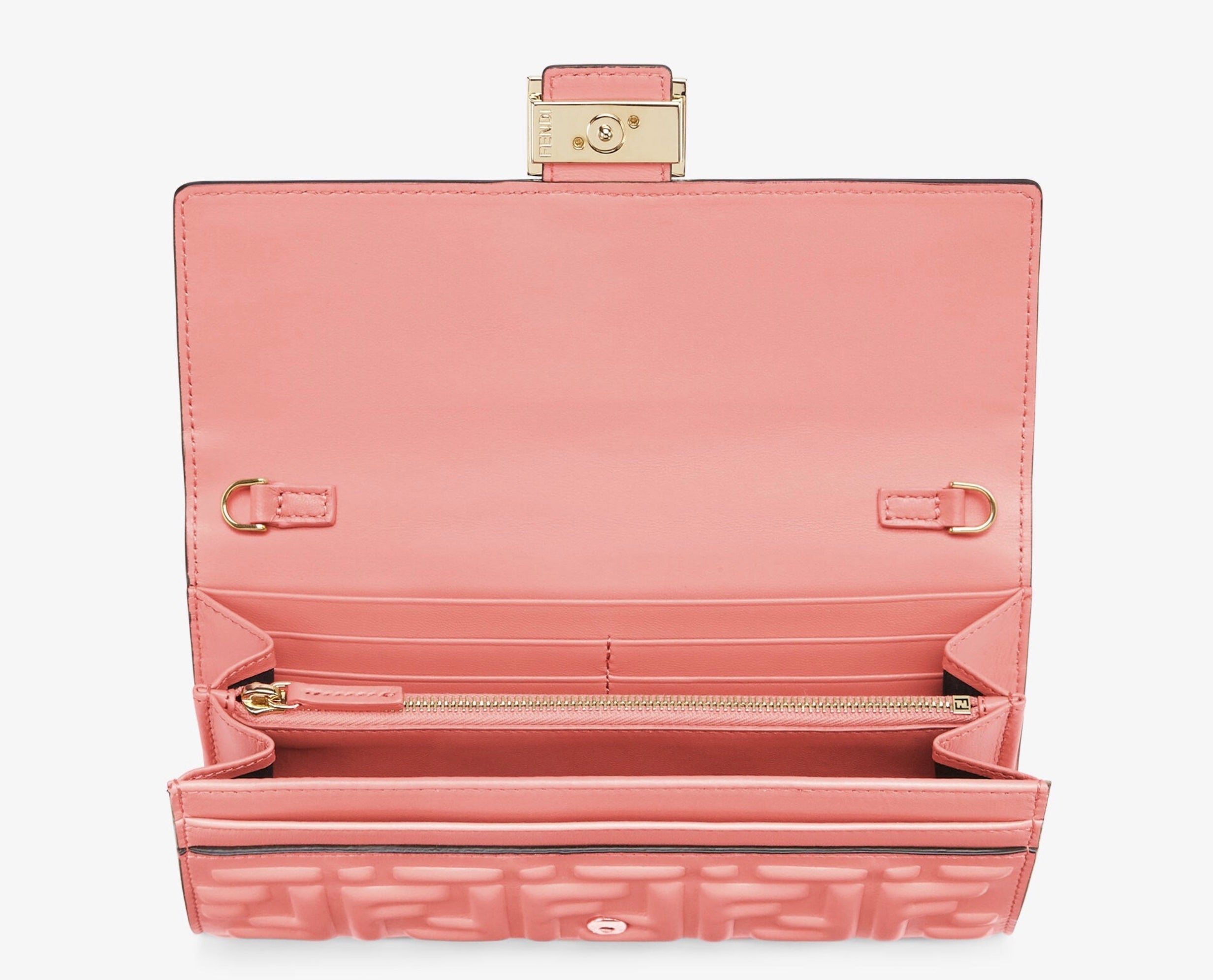 FENDI BAGUETTE WALLET ON A CHAIN